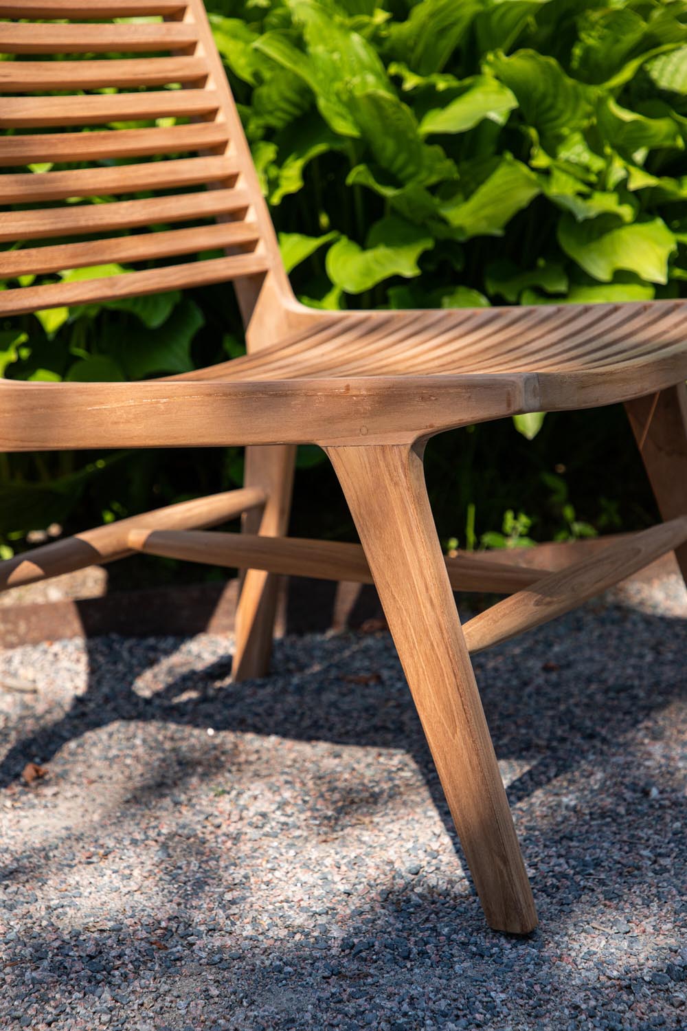 Ribbon Lounger in Natur präsentiert im Onlineshop von KAQTU Design AG. Outdoor-Sessel ist von Venture Home