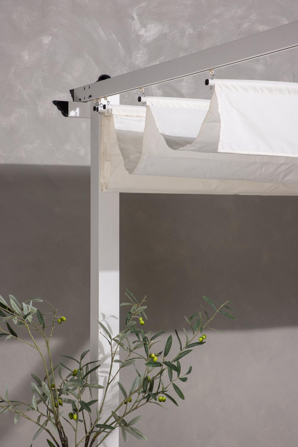 Lazio Pavillon in Weiss präsentiert im Onlineshop von KAQTU Design AG. Pavillon ist von Venture Home