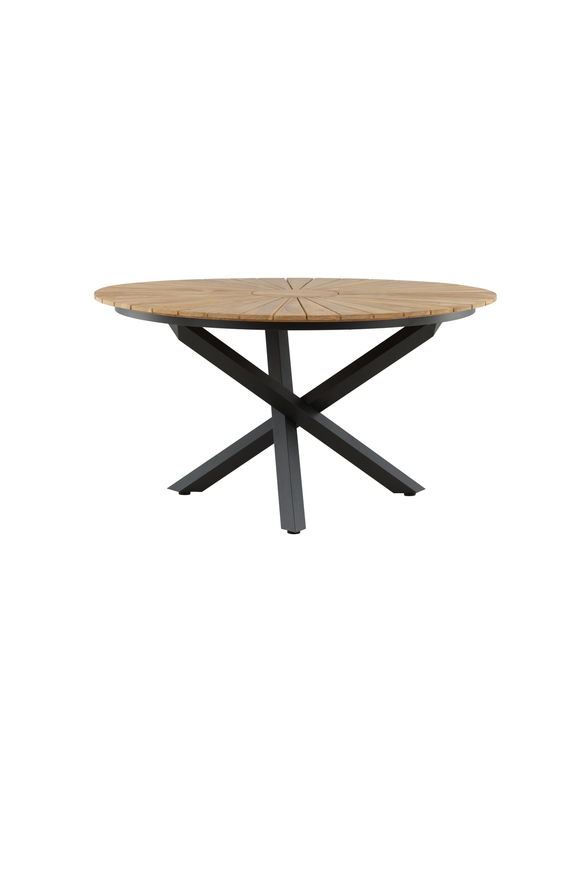 Runder Gartentisch Mexiko in Schwarz präsentiert im Onlineshop von KAQTU Design AG. Gartentisch ist von Venture Home