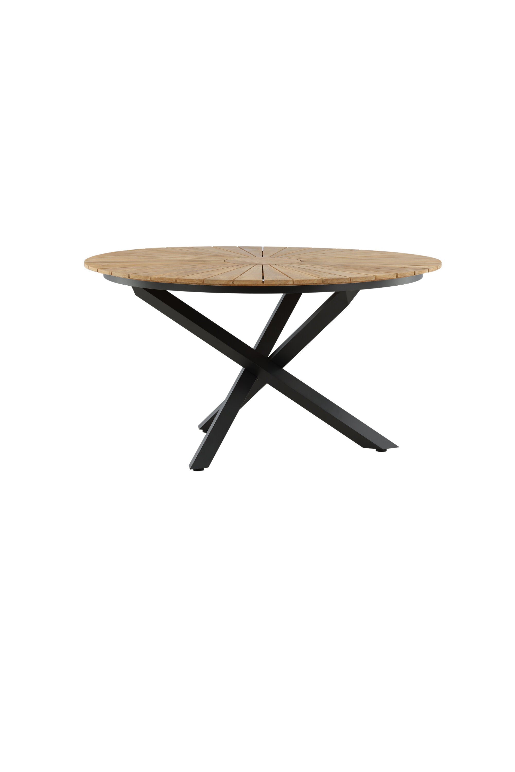 Runder Gartentisch Mexiko in Schwarz präsentiert im Onlineshop von KAQTU Design AG. Gartentisch ist von Venture Home