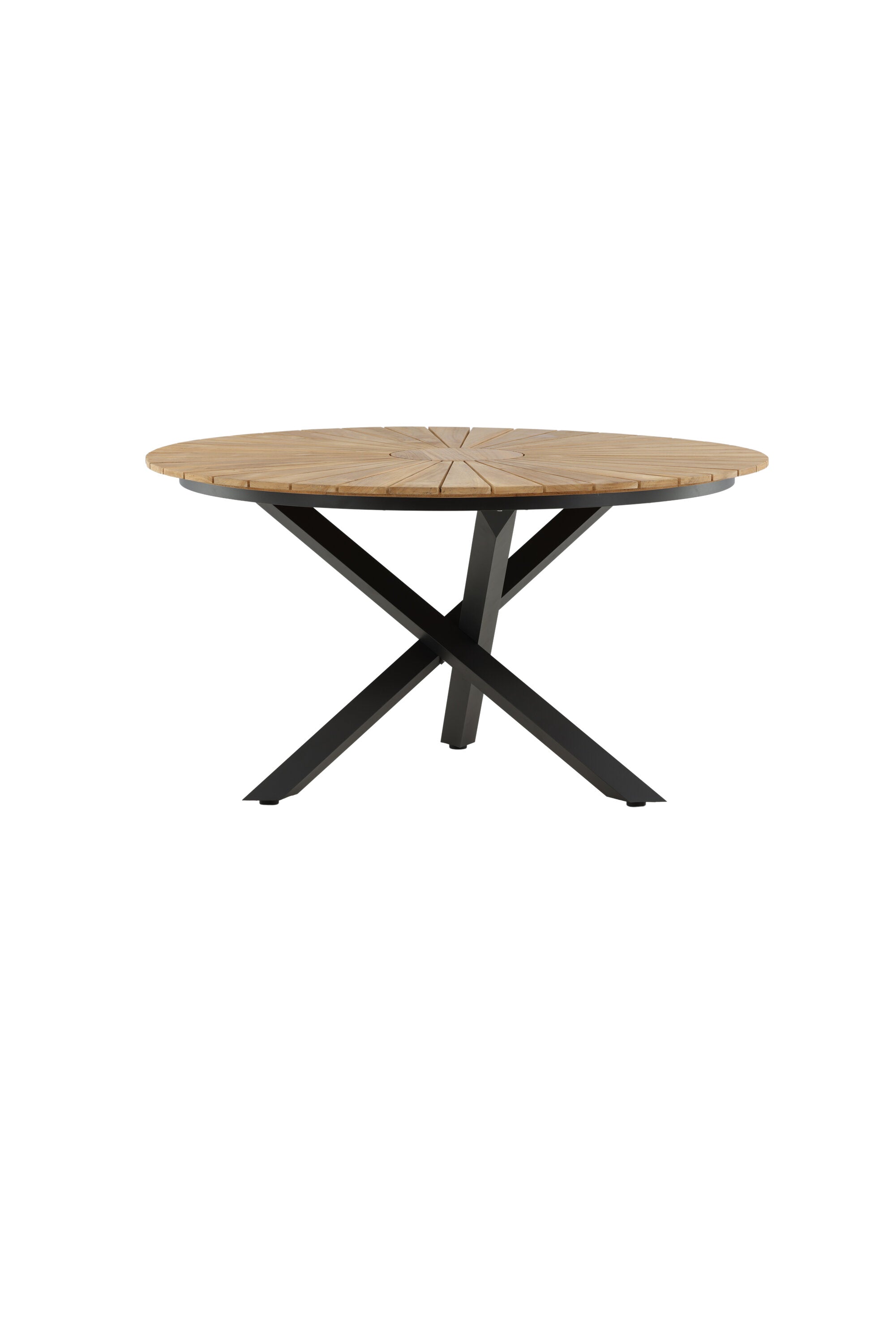 Runder Gartentisch Mexiko in Schwarz präsentiert im Onlineshop von KAQTU Design AG. Gartentisch ist von Venture Home