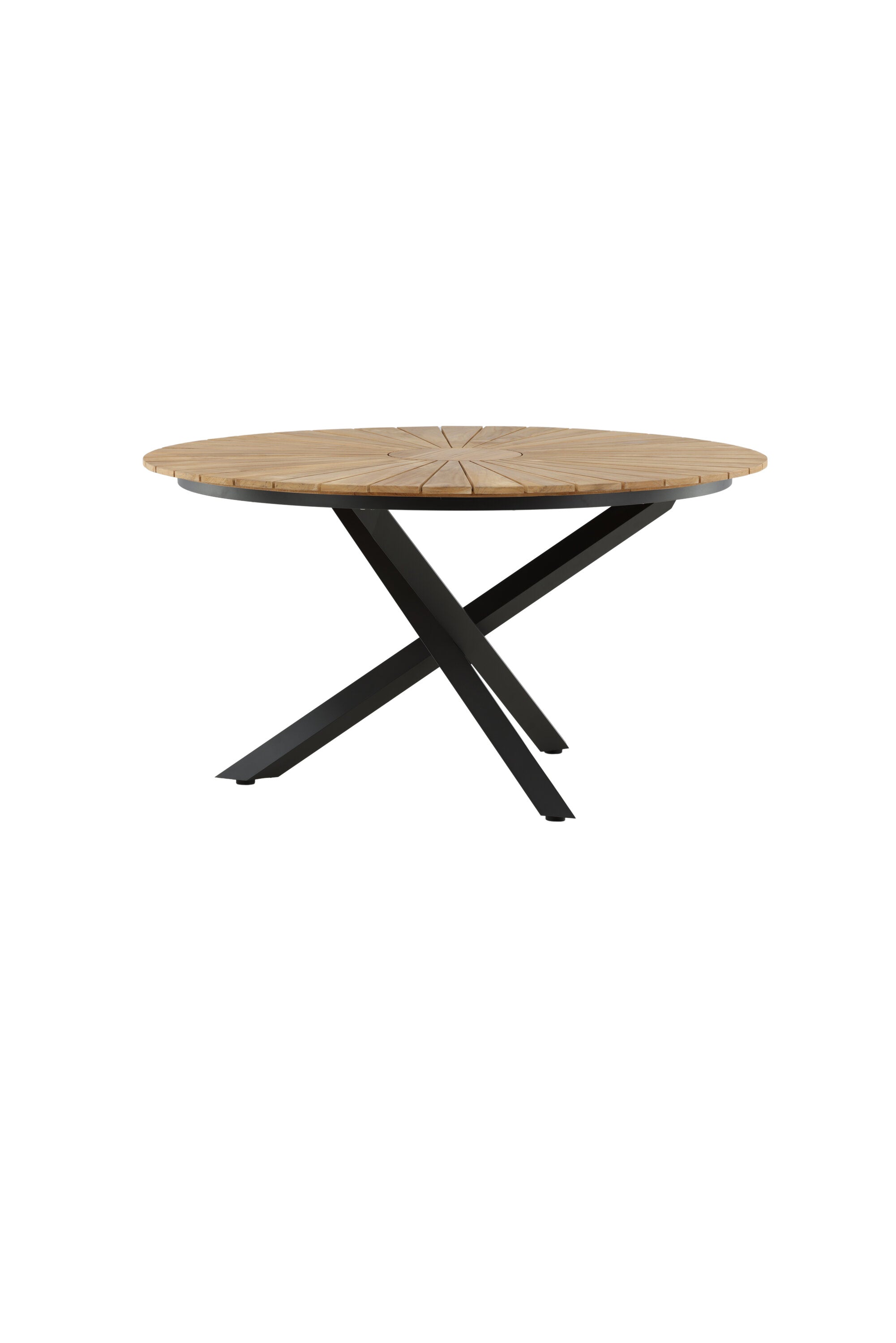 Runder Gartentisch Mexiko in Schwarz präsentiert im Onlineshop von KAQTU Design AG. Gartentisch ist von Venture Home