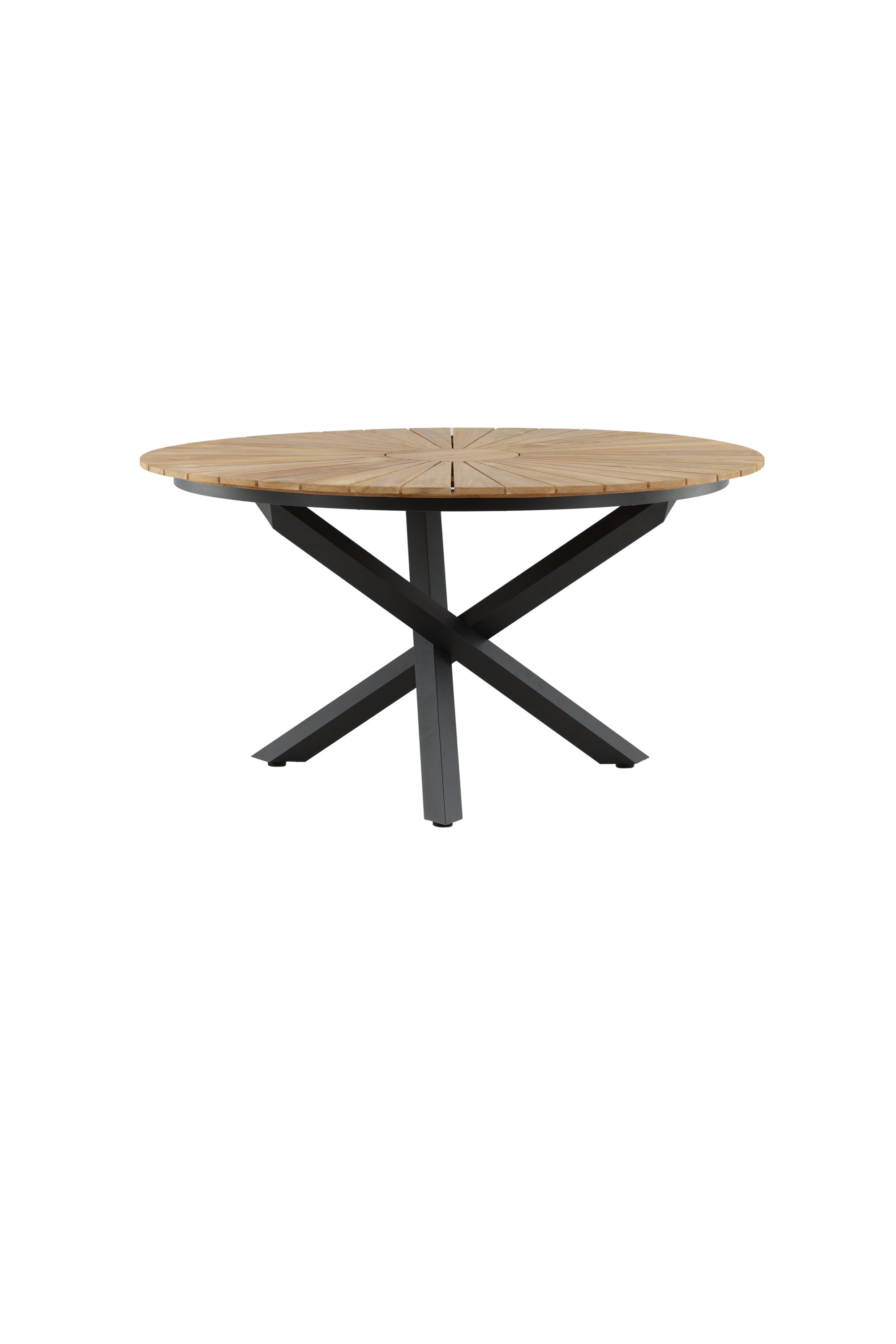 Runder Gartentisch Mexiko in Schwarz präsentiert im Onlineshop von KAQTU Design AG. Gartentisch ist von Venture Home