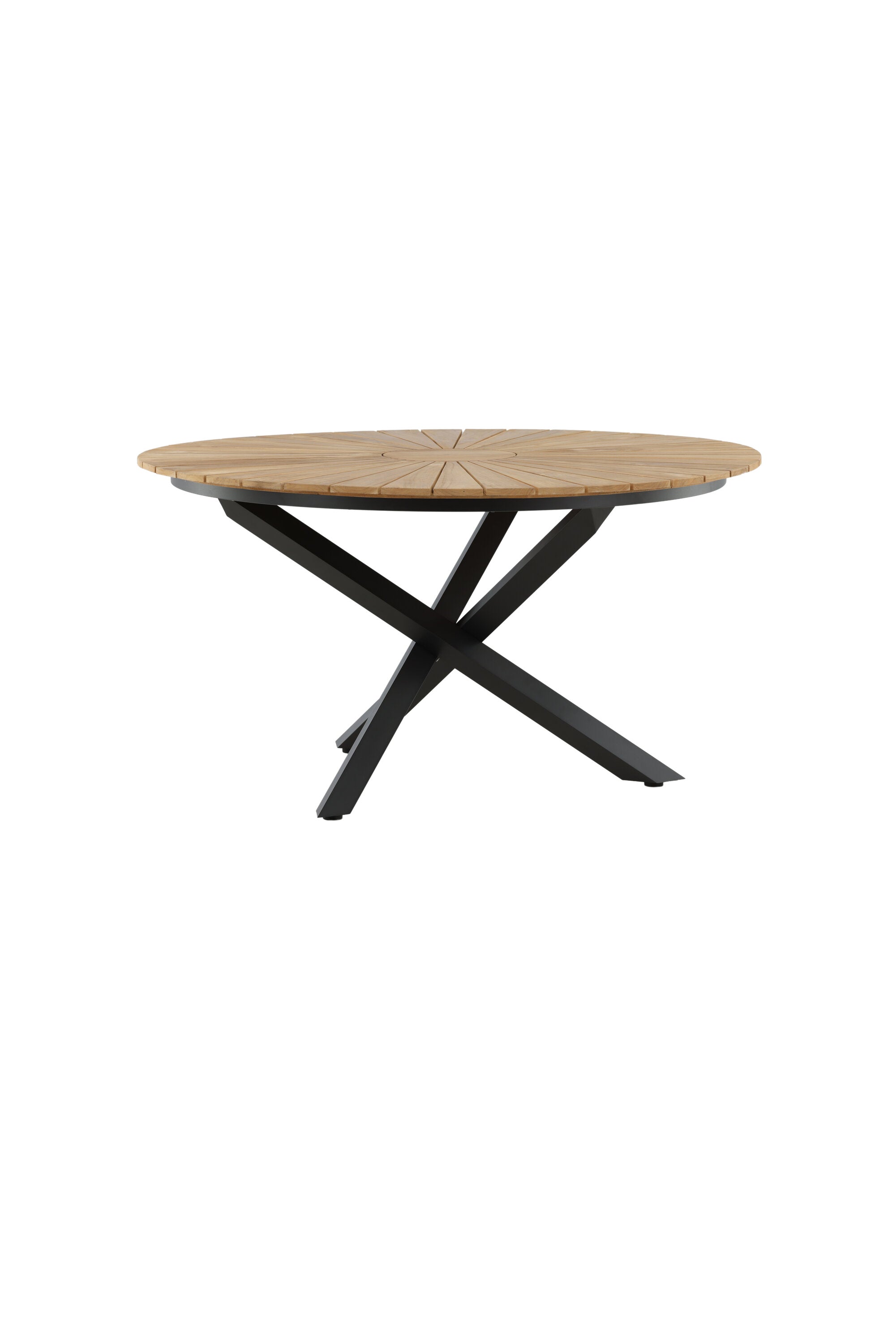 Runder Gartentisch Mexiko in Schwarz präsentiert im Onlineshop von KAQTU Design AG. Gartentisch ist von Venture Home