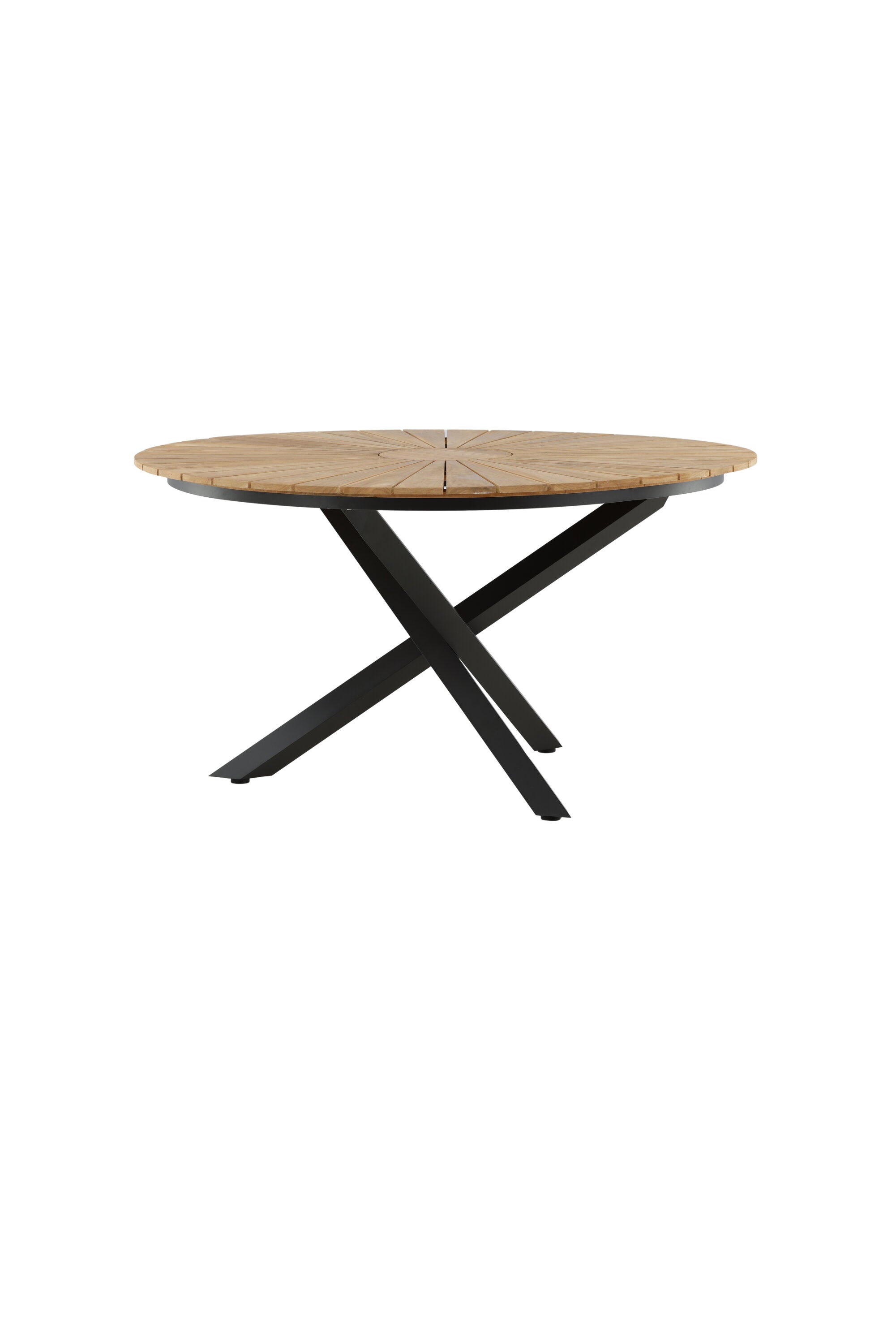 Runder Gartentisch Mexiko in Schwarz präsentiert im Onlineshop von KAQTU Design AG. Gartentisch ist von Venture Home
