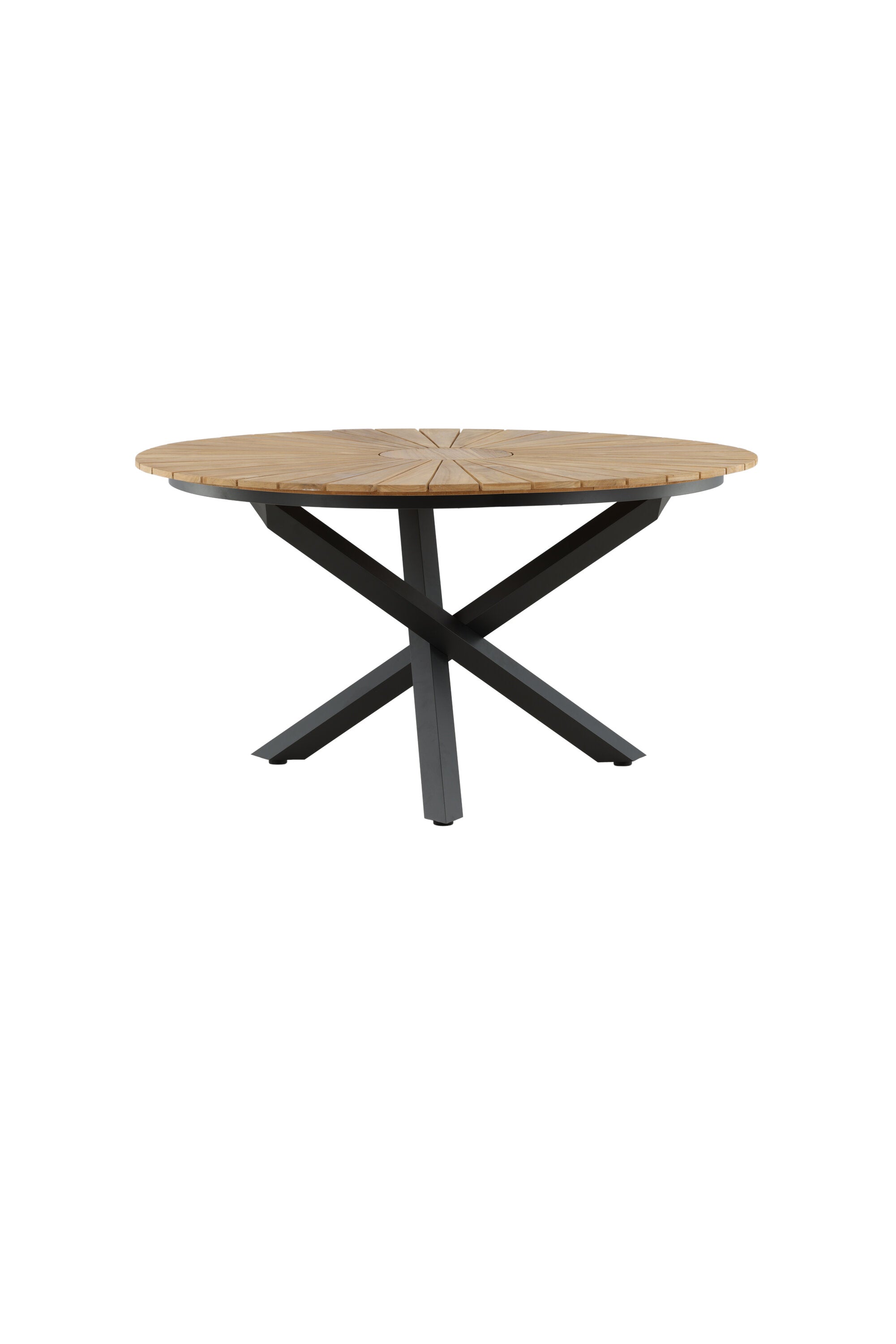 Runder Gartentisch Mexiko in Schwarz präsentiert im Onlineshop von KAQTU Design AG. Gartentisch ist von Venture Home