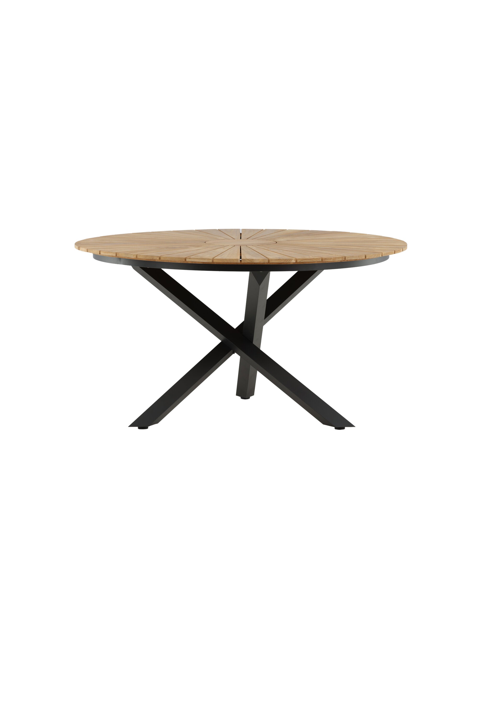 Runder Gartentisch Mexiko in Schwarz präsentiert im Onlineshop von KAQTU Design AG. Gartentisch ist von Venture Home