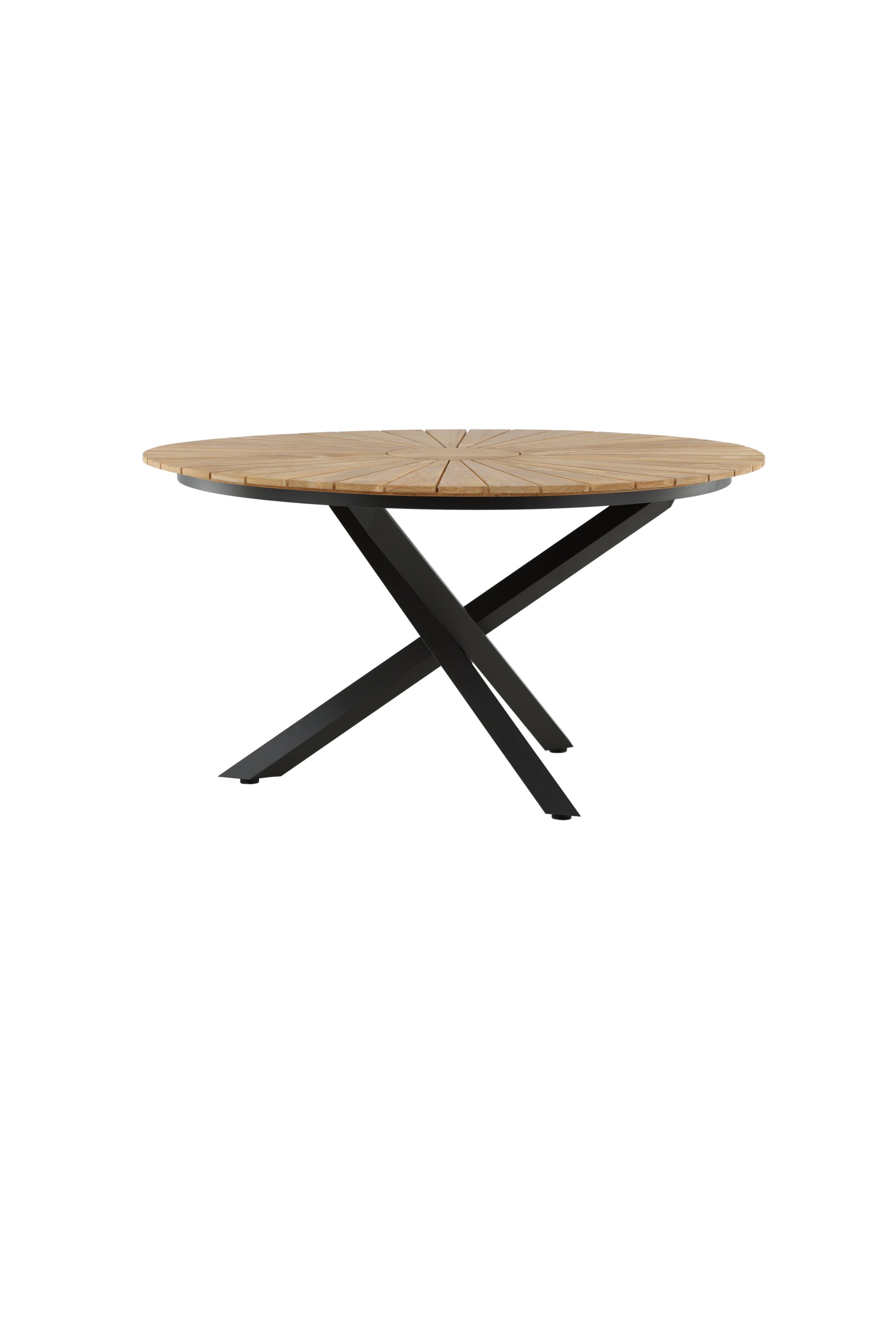 Runder Gartentisch Mexiko in Schwarz präsentiert im Onlineshop von KAQTU Design AG. Gartentisch ist von Venture Home