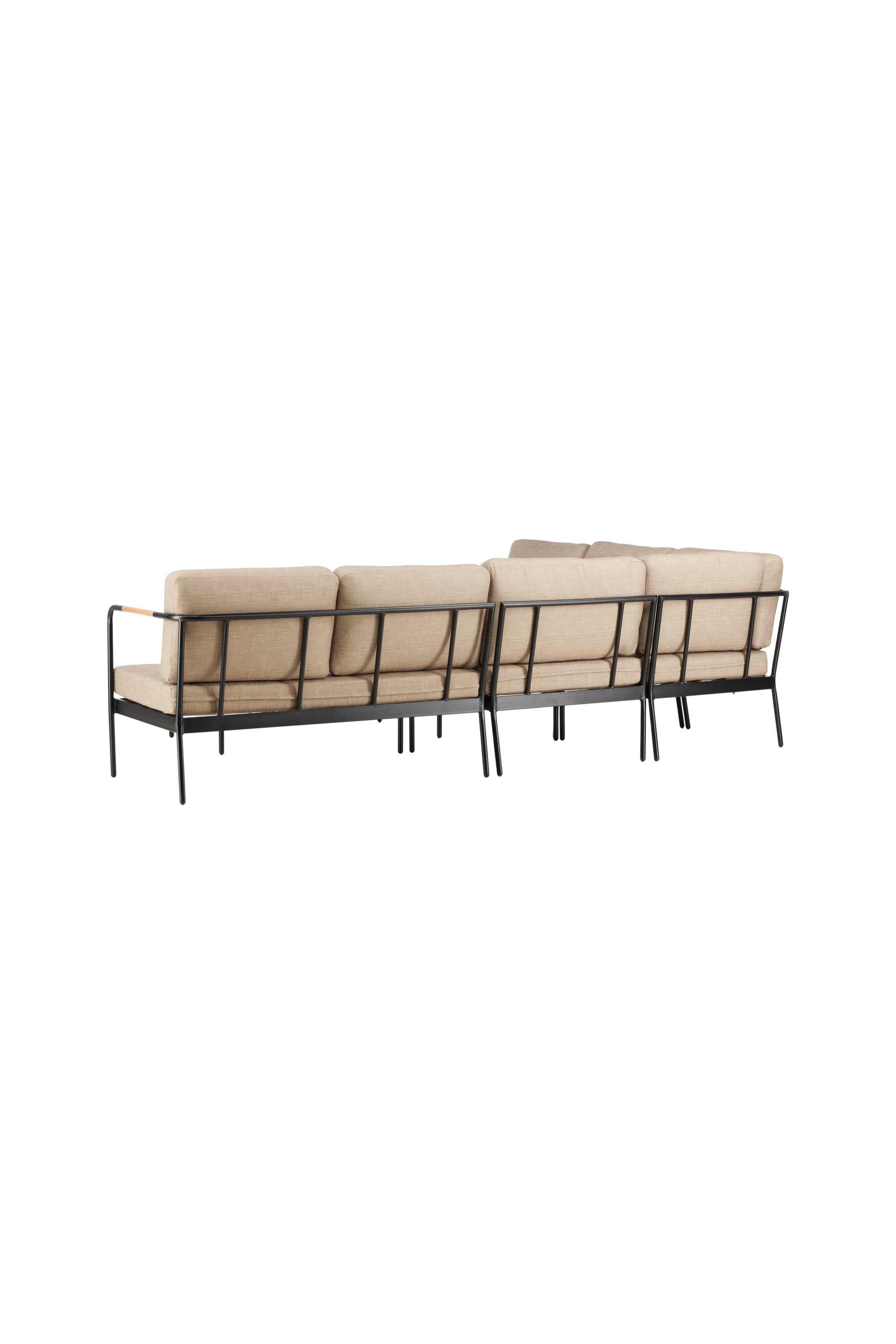 Pehnna Conversation Set in Schwarz präsentiert im Onlineshop von KAQTU Design AG. Loungeset ist von Venture Home
