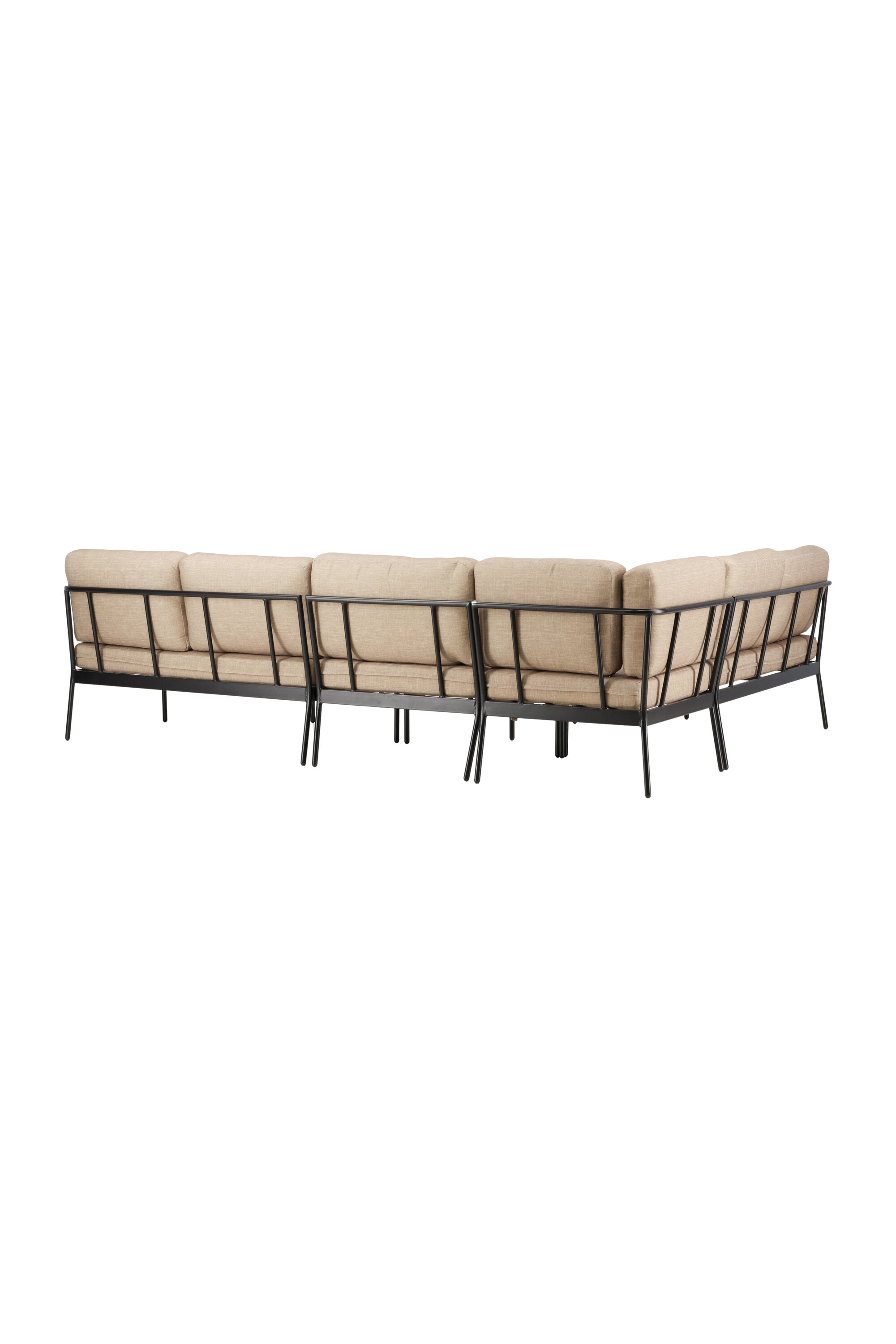 Pehnna Conversation Set in Schwarz präsentiert im Onlineshop von KAQTU Design AG. Loungeset ist von Venture Home