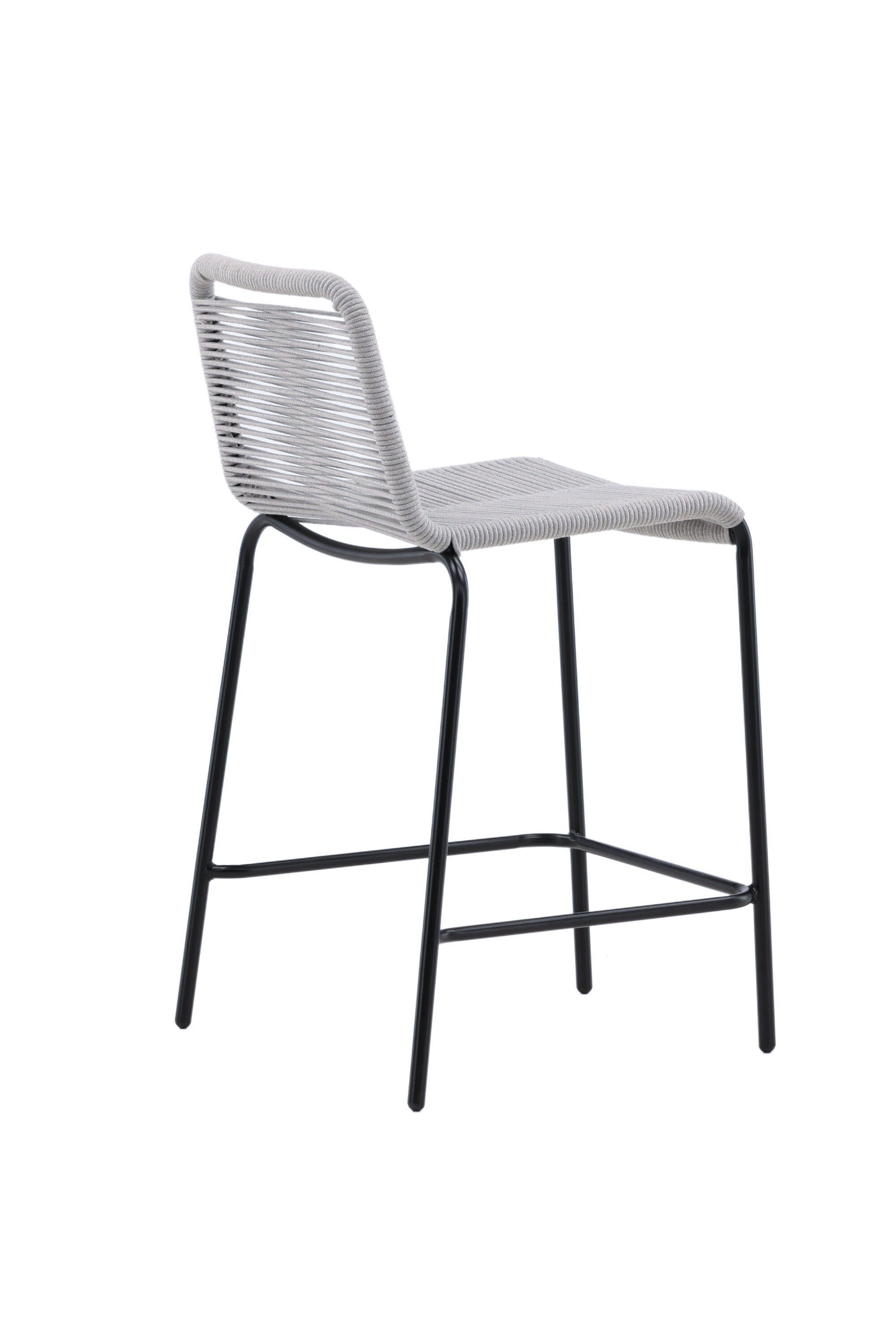 Nettan Barstuhl Outdoor in Hellgrau präsentiert im Onlineshop von KAQTU Design AG. Outdoor-Barstuhl ist von Venture Home