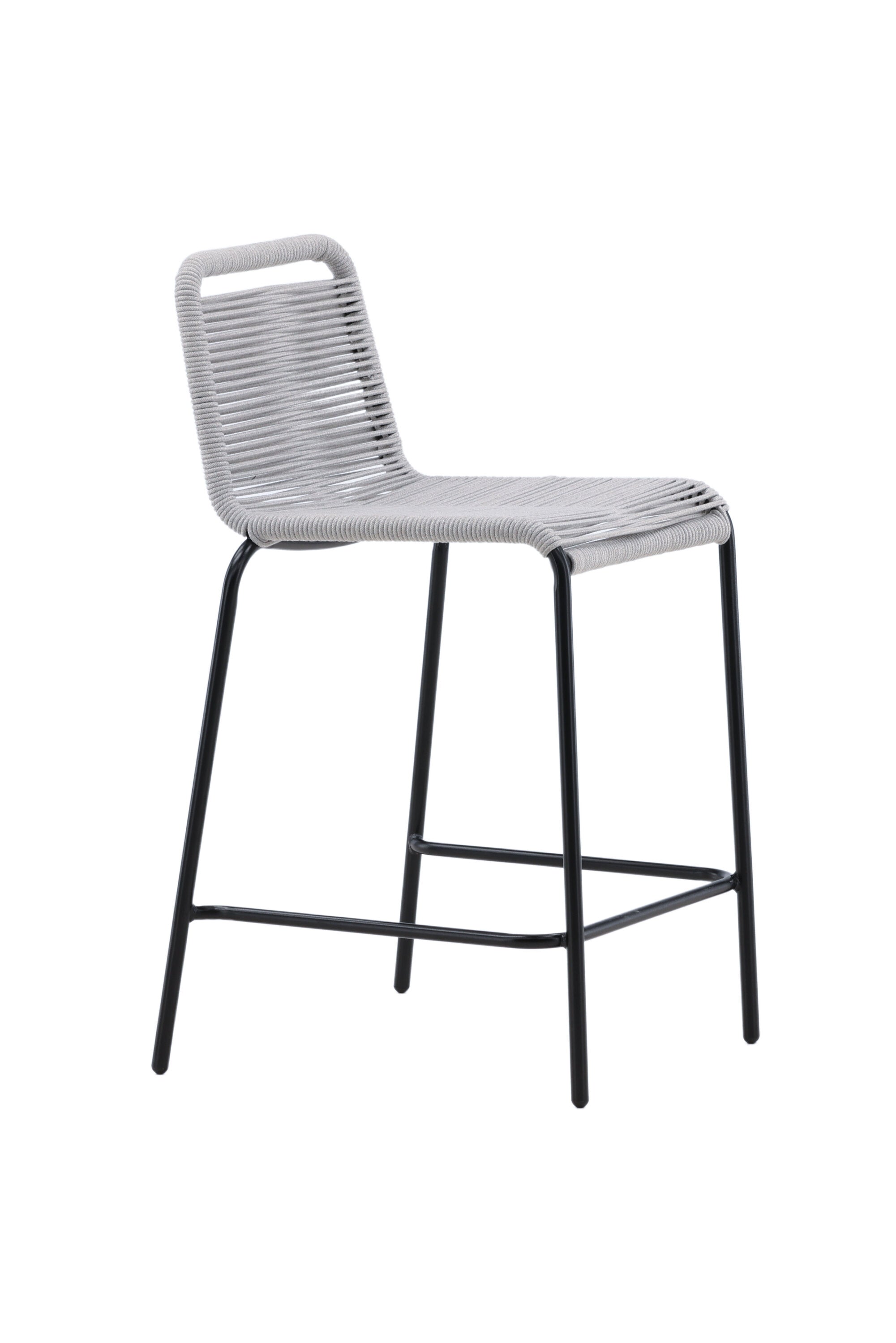 Nettan Barstuhl Outdoor in Hellgrau präsentiert im Onlineshop von KAQTU Design AG. Outdoor-Barstuhl ist von Venture Home