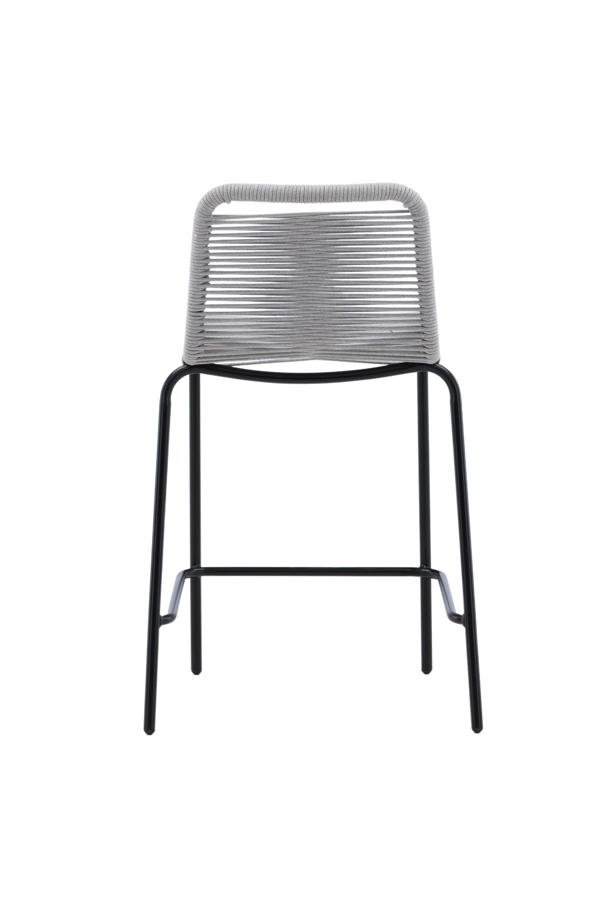 Nettan Barstuhl Outdoor in Hellgrau präsentiert im Onlineshop von KAQTU Design AG. Outdoor-Barstuhl ist von Venture Home