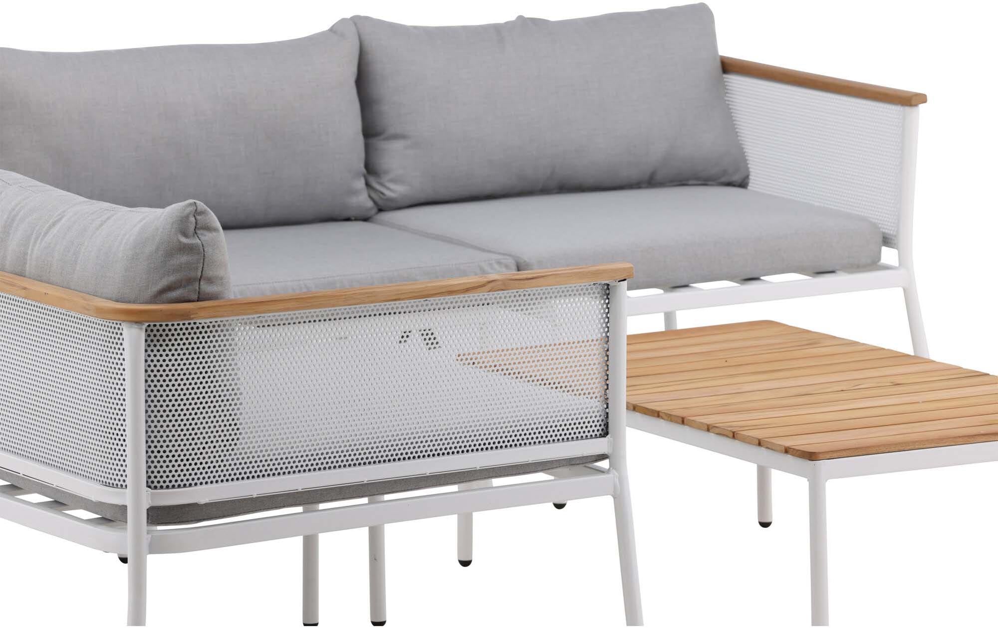 Nettan Ecksofa Outdoorset 65cm: Stilvolles Loungeset für entspannte Stunden im Freien. Hochwertige Materialien und elegantes Design.