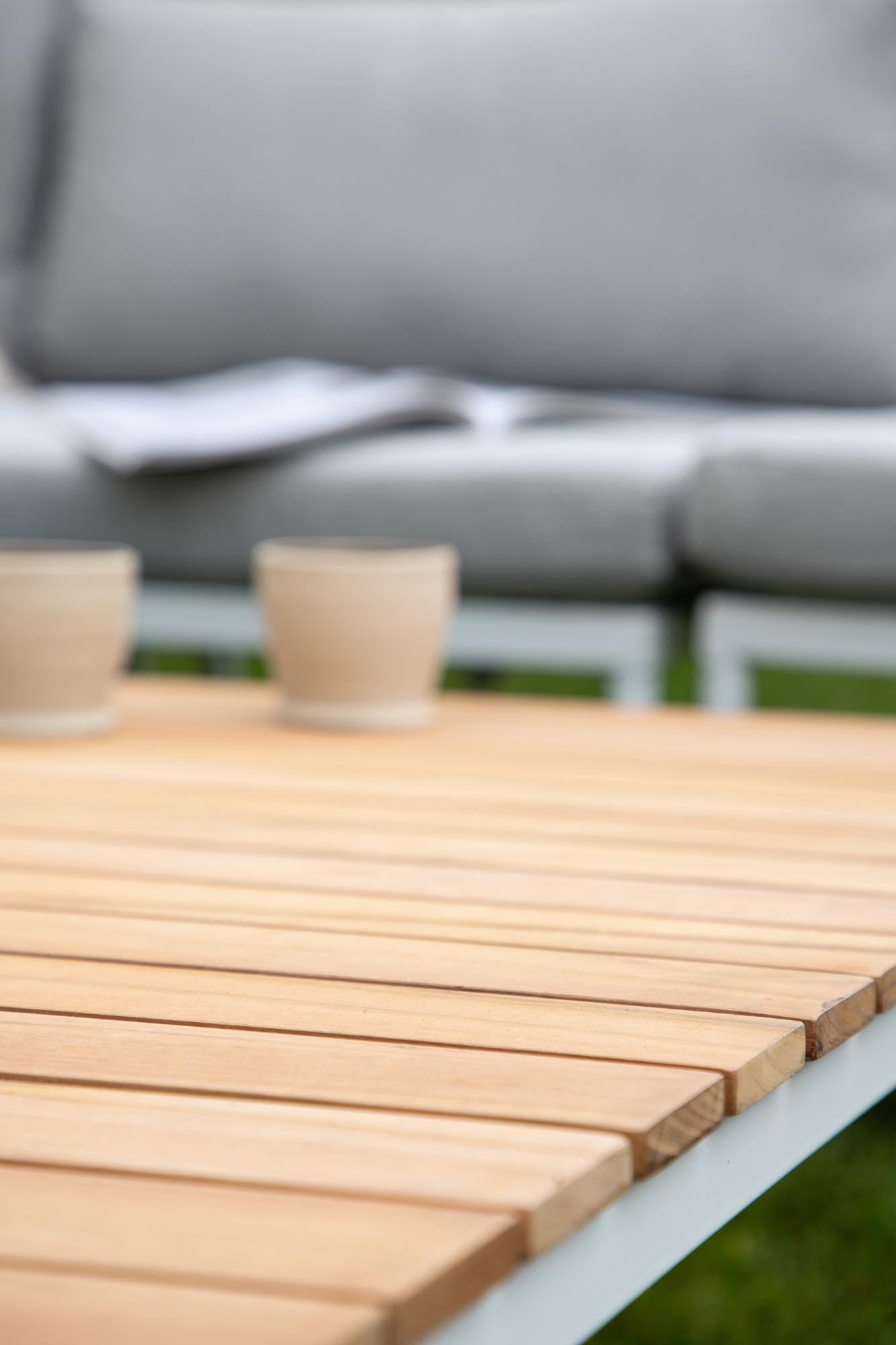 Nettan Ecksofa Outdoorset 65cm in Grau präsentiert im Onlineshop von KAQTU Design AG. Loungeset ist von Venture Home