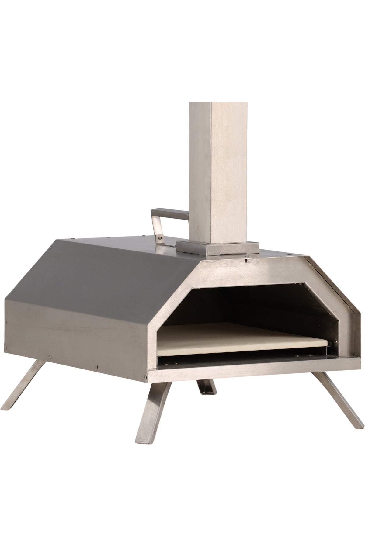 Hamnå Pizzaofen in Silber präsentiert im Onlineshop von KAQTU Design AG. Pizza ist von Venture Home