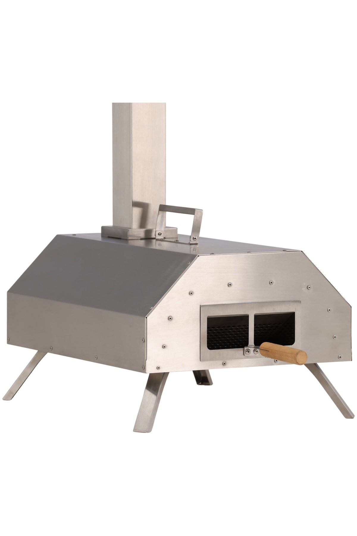 Hamnå Pizzaofen in Silber präsentiert im Onlineshop von KAQTU Design AG. Pizza ist von Venture Home