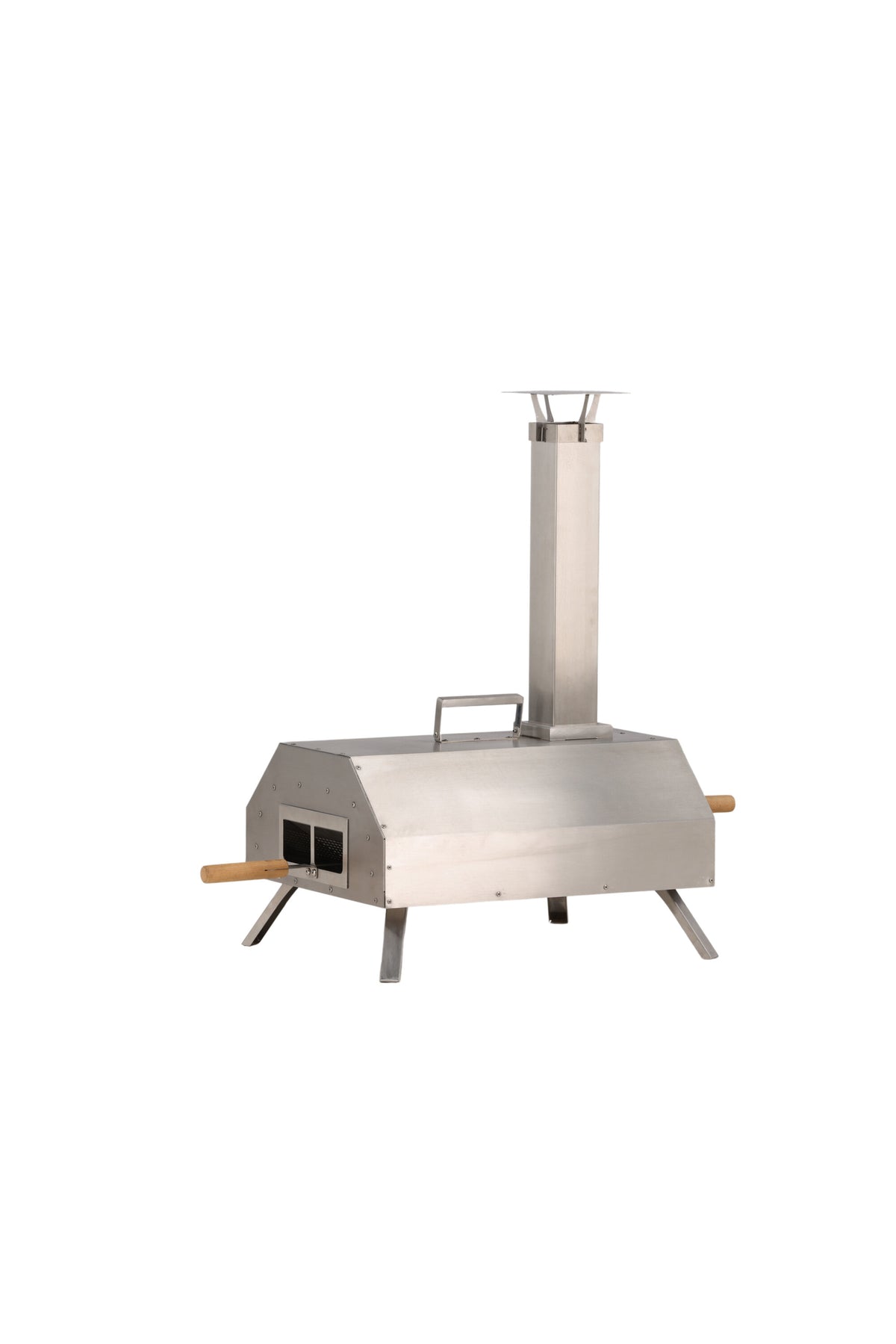Hamnå Pizzaofen in Silber präsentiert im Onlineshop von KAQTU Design AG. Pizza ist von Venture Home