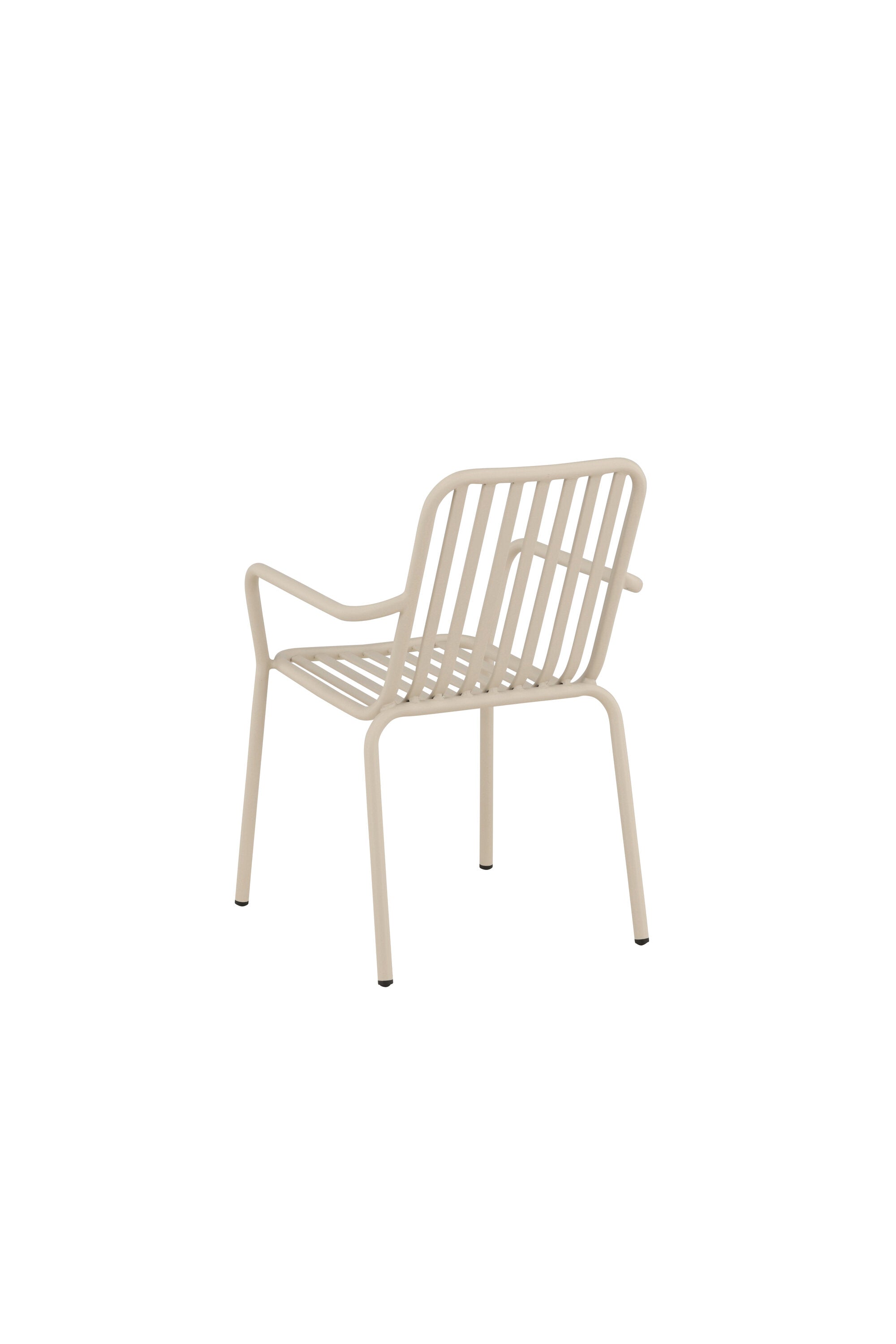 Peking Gartenstuhl in Beige präsentiert im Onlineshop von KAQTU Design AG. Gartenstuhl mit Armlehnen ist von Venture Home
