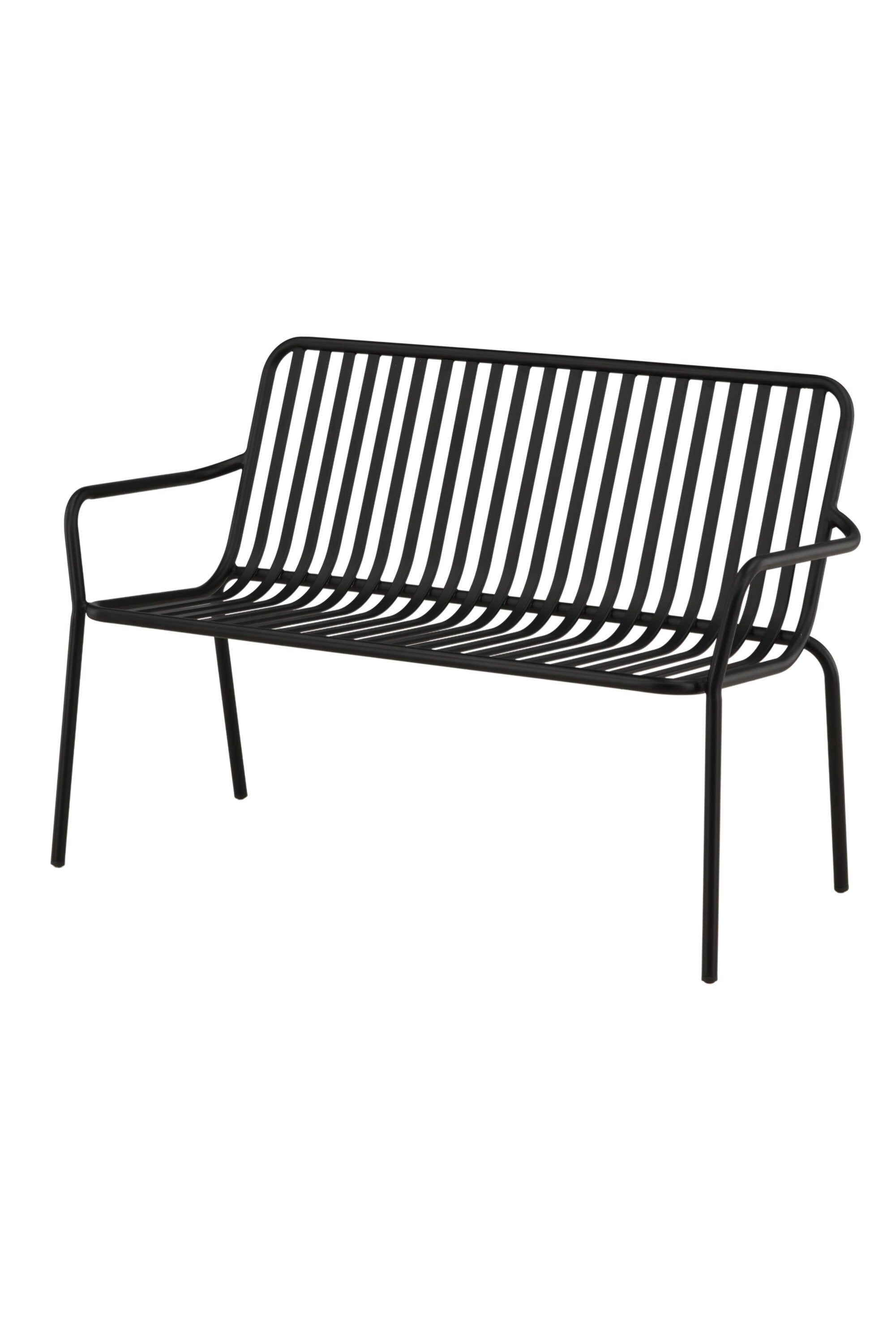 Peking Bank Sofa in Schwarz präsentiert im Onlineshop von KAQTU Design AG. Sitzbank ist von Venture Home