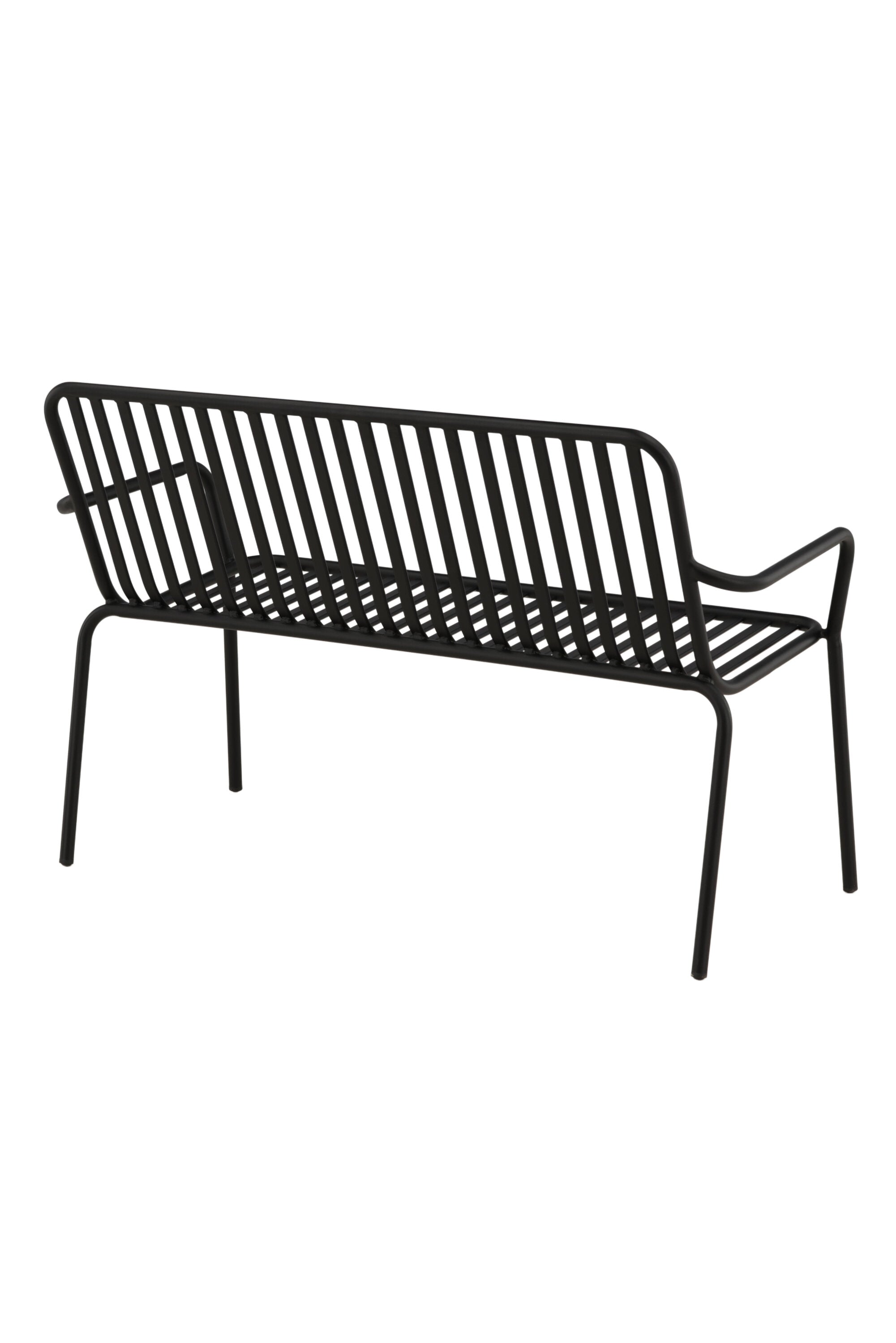 Peking Bank Sofa in Schwarz präsentiert im Onlineshop von KAQTU Design AG. Sitzbank ist von Venture Home