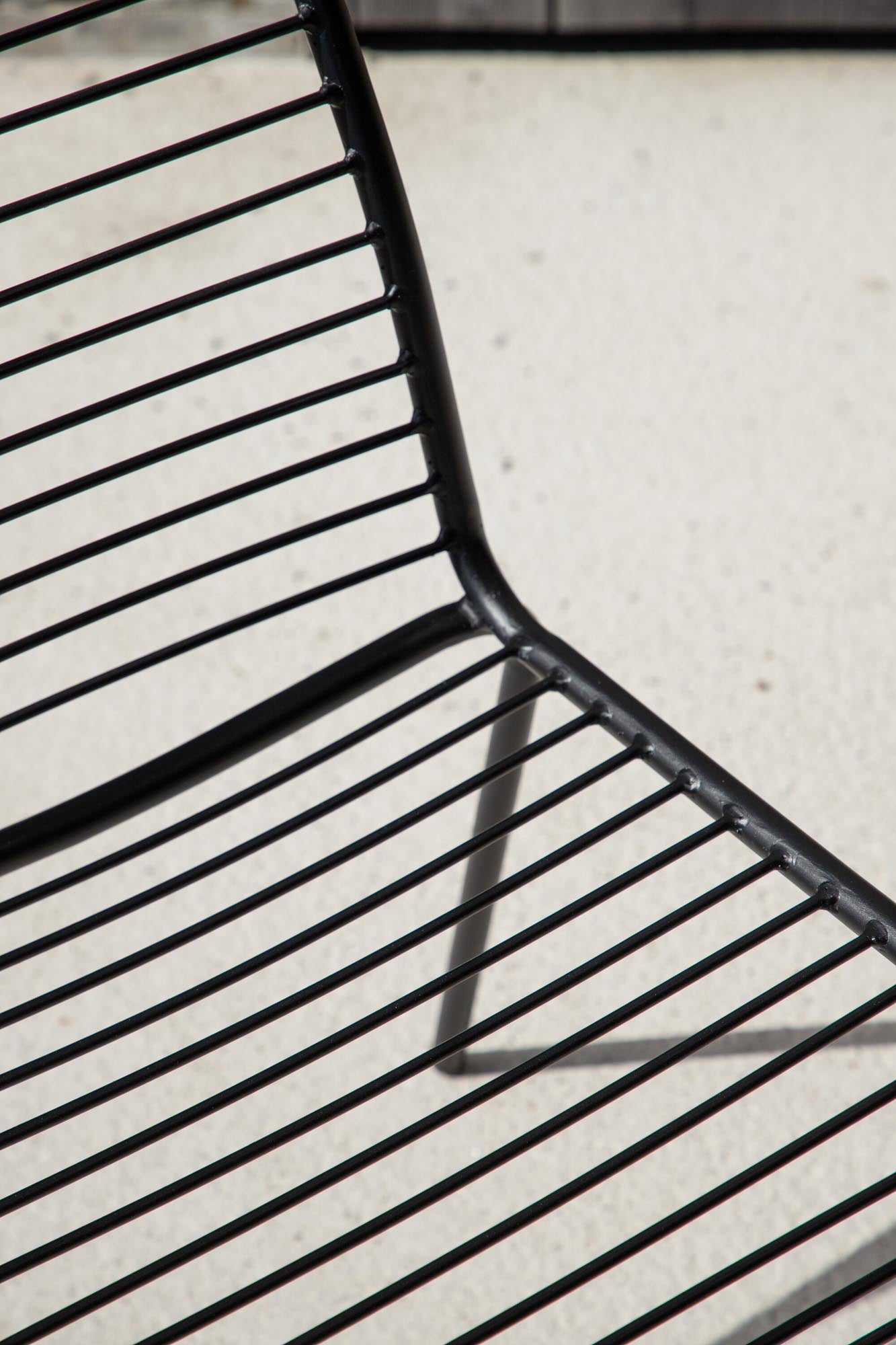 Panjin Gartenstuhl in Schwarz präsentiert im Onlineshop von KAQTU Design AG. Gartenstuhl ist von Venture Home
