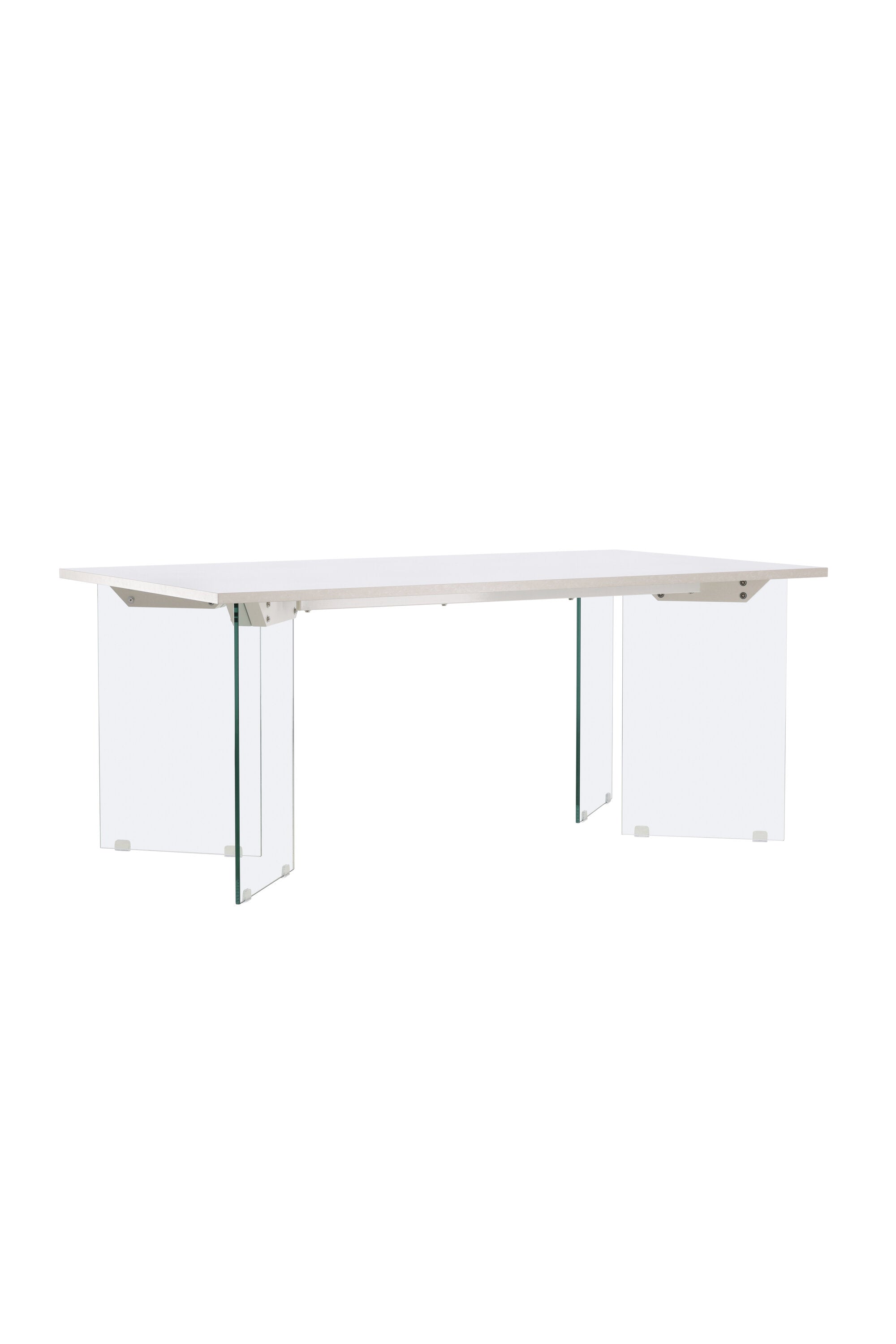 Ester Esstisch in Hellgrau präsentiert im Onlineshop von KAQTU Design AG. Esstisch ist von Venture Home