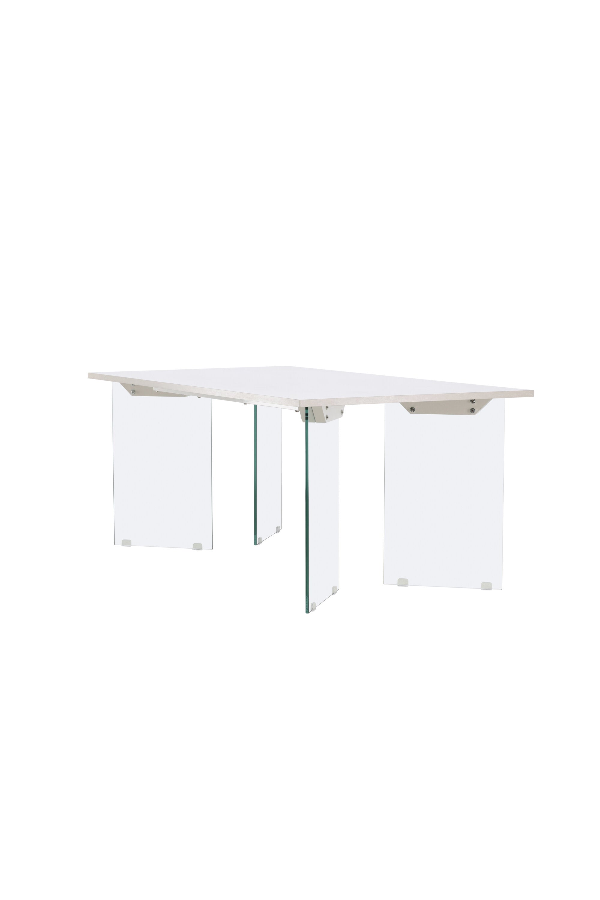 Ester Esstisch in Hellgrau präsentiert im Onlineshop von KAQTU Design AG. Esstisch ist von Venture Home