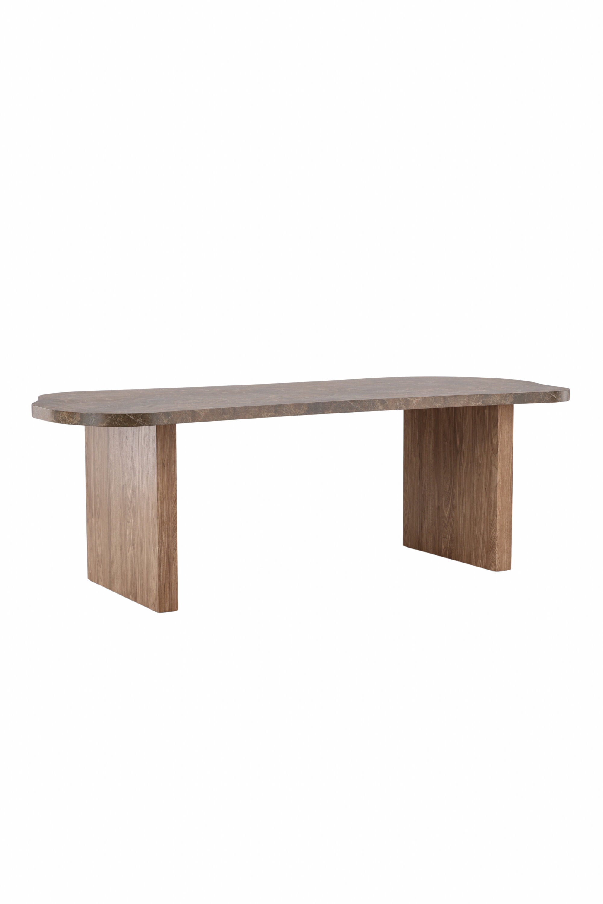 Eleonora Esstisch in Braun präsentiert im Onlineshop von KAQTU Design AG. Esstisch ist von Vind