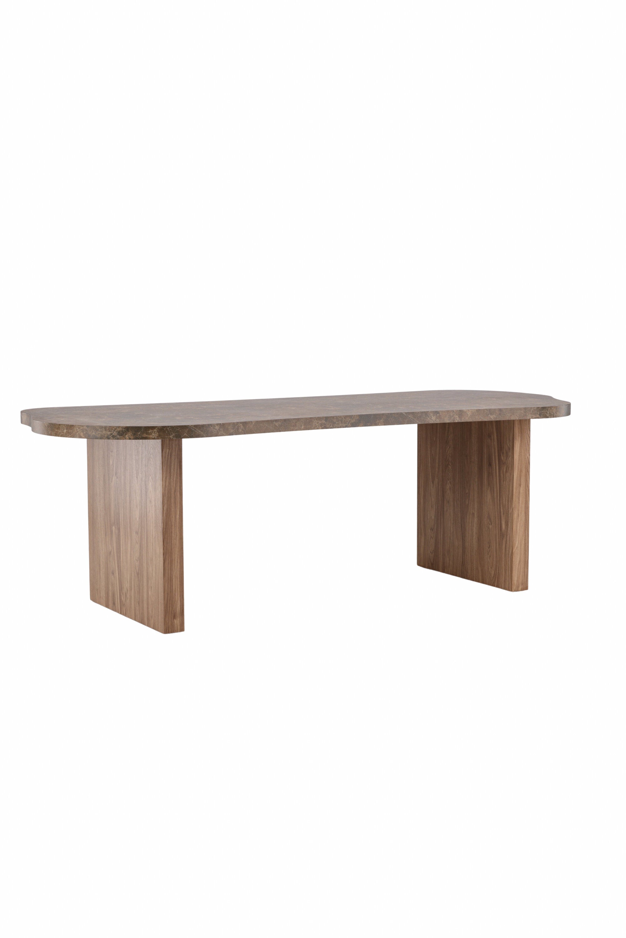 Eleonora Esstisch in Braun präsentiert im Onlineshop von KAQTU Design AG. Esstisch ist von Vind