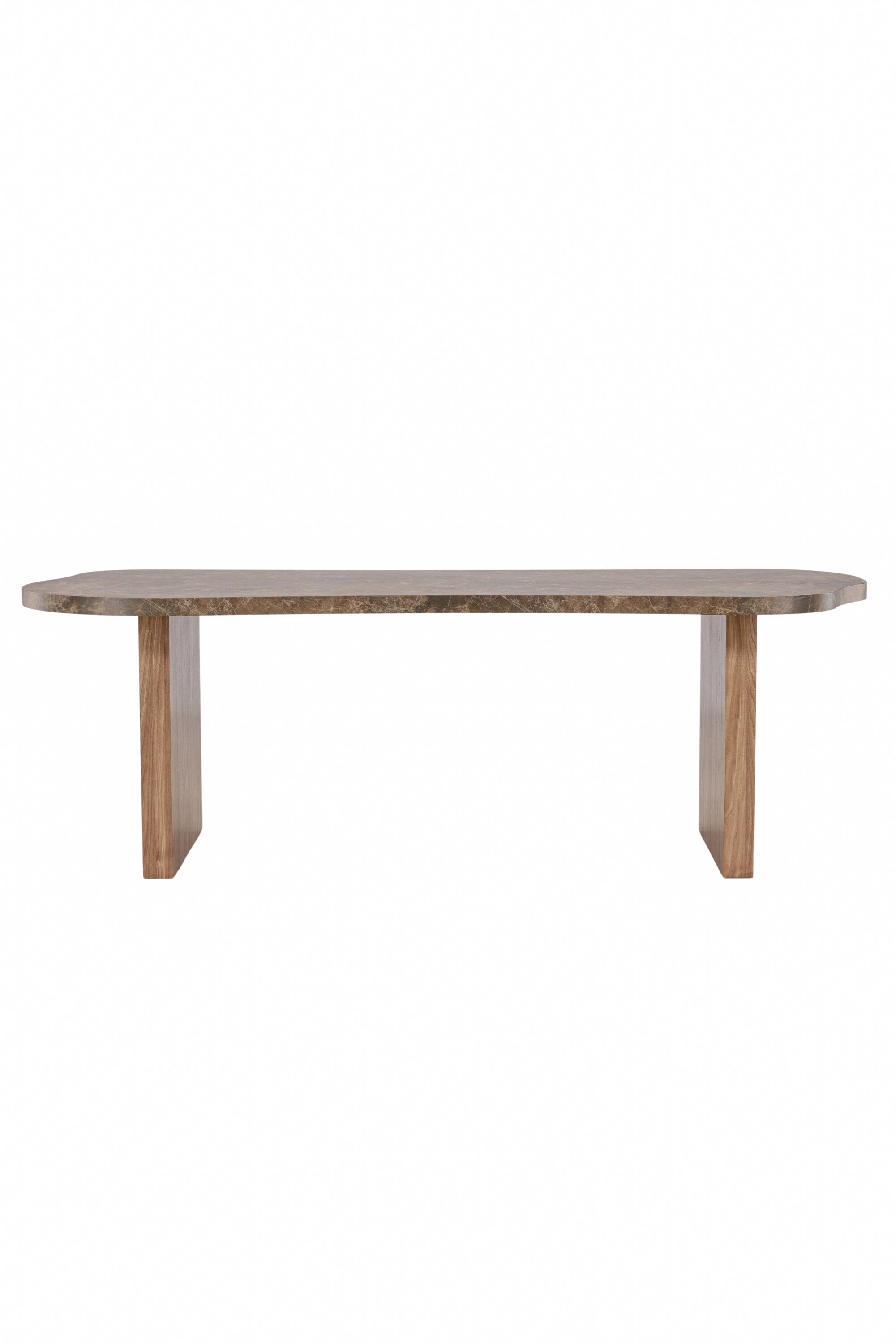 Eleonora Esstisch in Braun präsentiert im Onlineshop von KAQTU Design AG. Esstisch ist von Vind