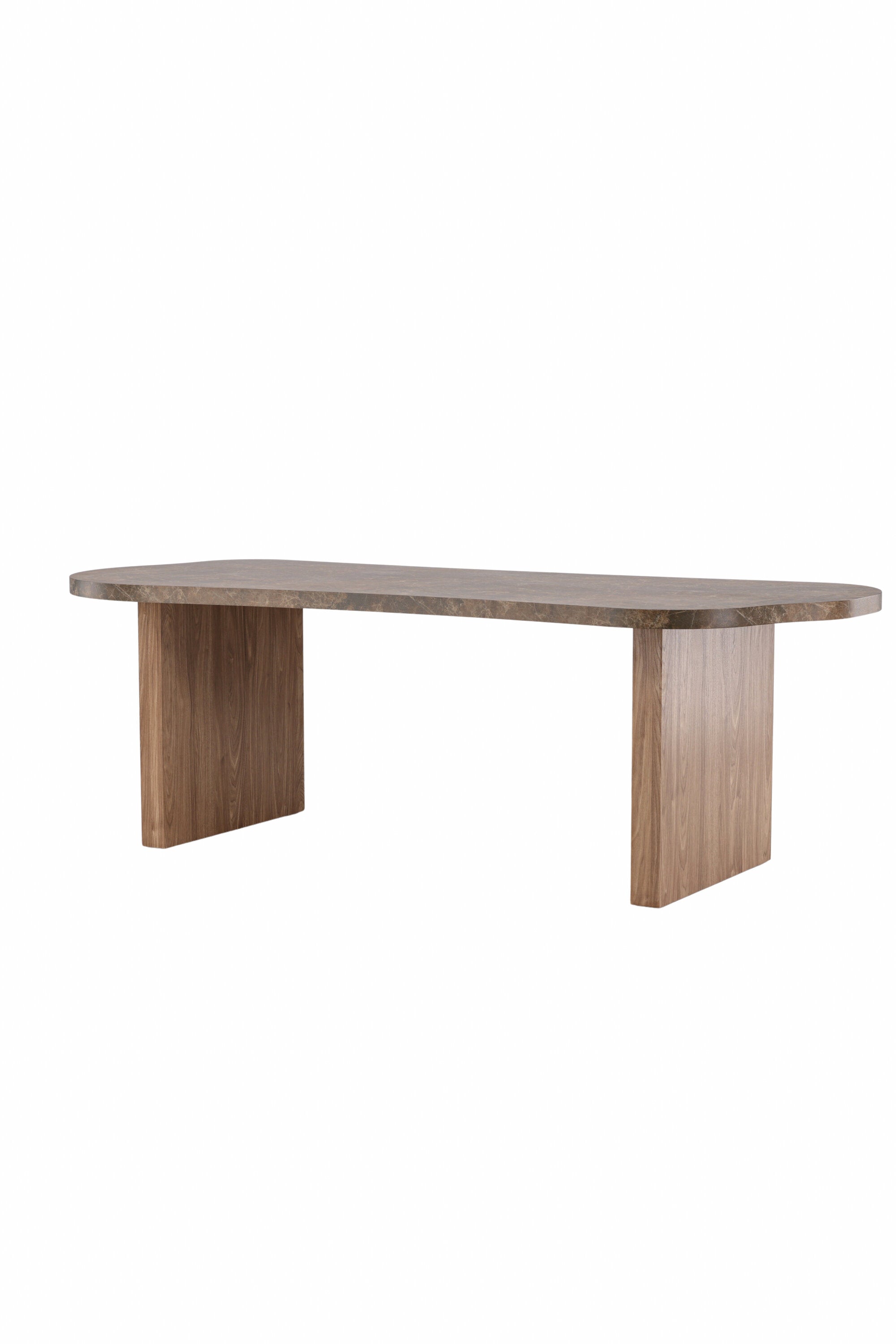 Eleonora Esstisch in Braun präsentiert im Onlineshop von KAQTU Design AG. Esstisch ist von Vind
