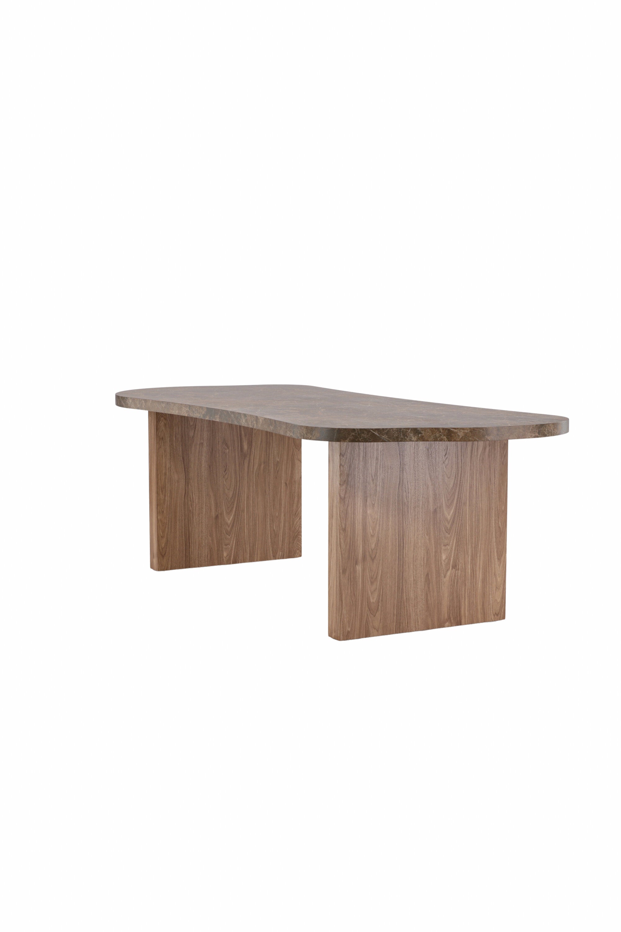 Eleonora Esstisch in Braun präsentiert im Onlineshop von KAQTU Design AG. Esstisch ist von Vind