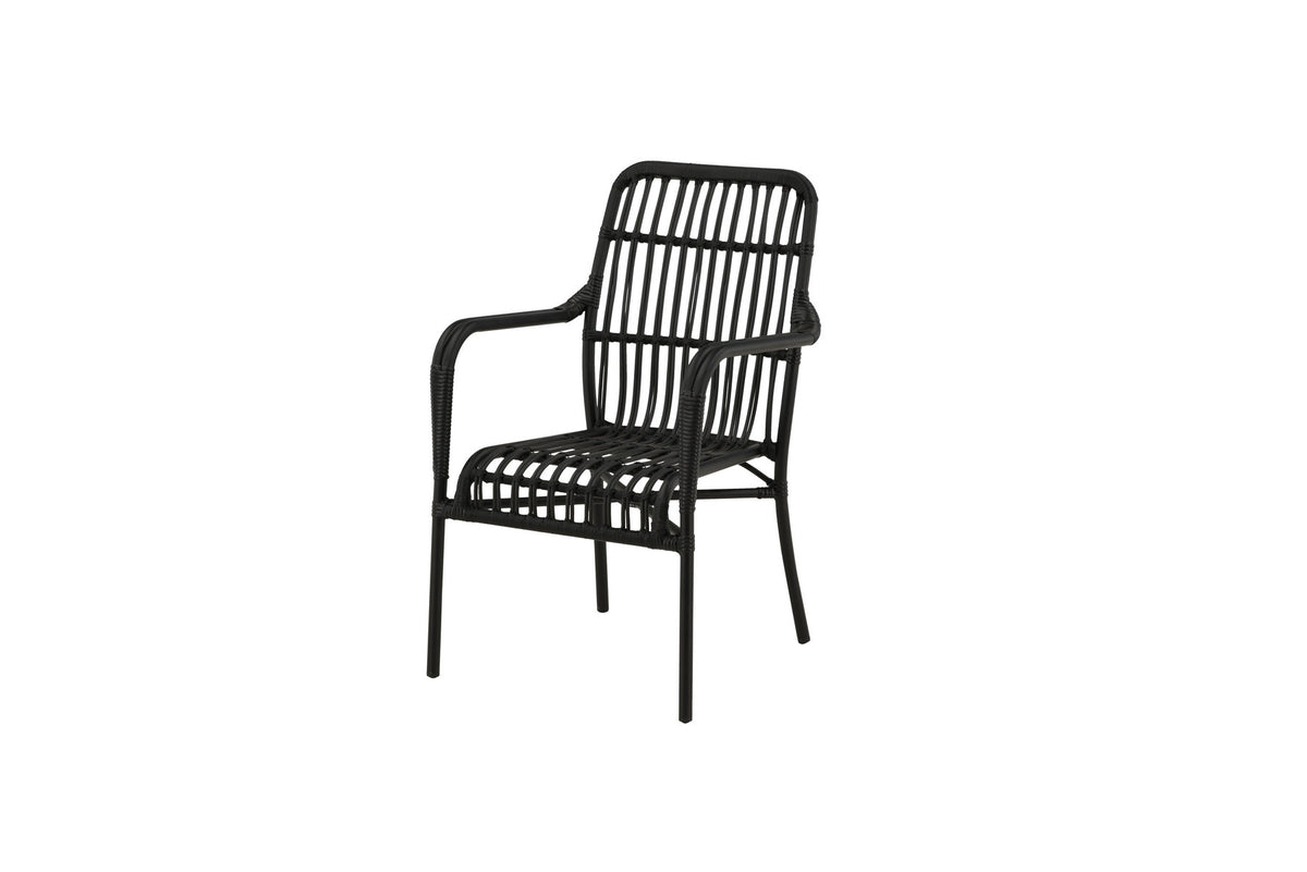 Rizal Stuhl in Schwarz präsentiert im Onlineshop von KAQTU Design AG. Outdoor-Sessel ist von Venture Home