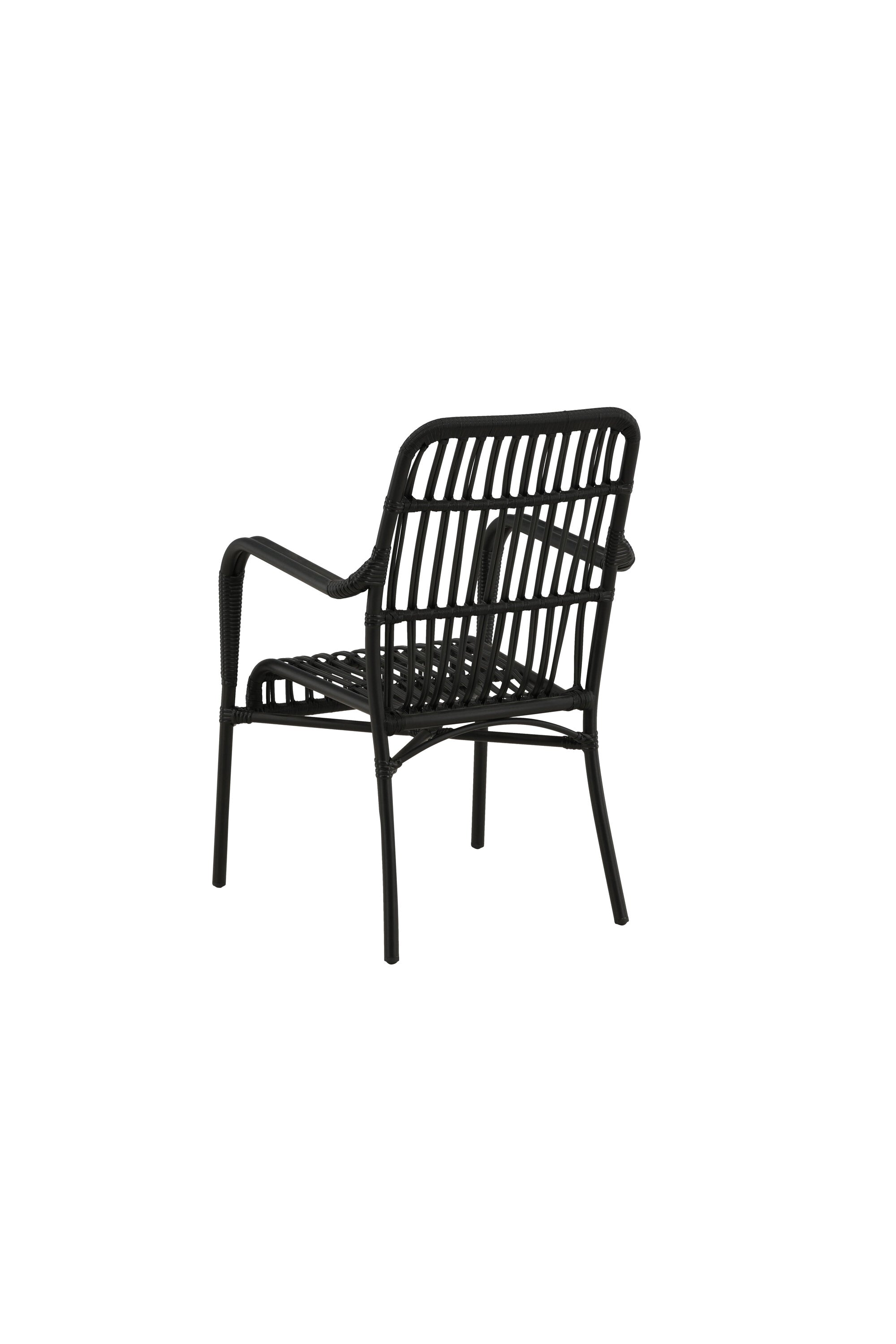 Rizal Stuhl in Schwarz präsentiert im Onlineshop von KAQTU Design AG. Outdoor-Sessel ist von Venture Home
