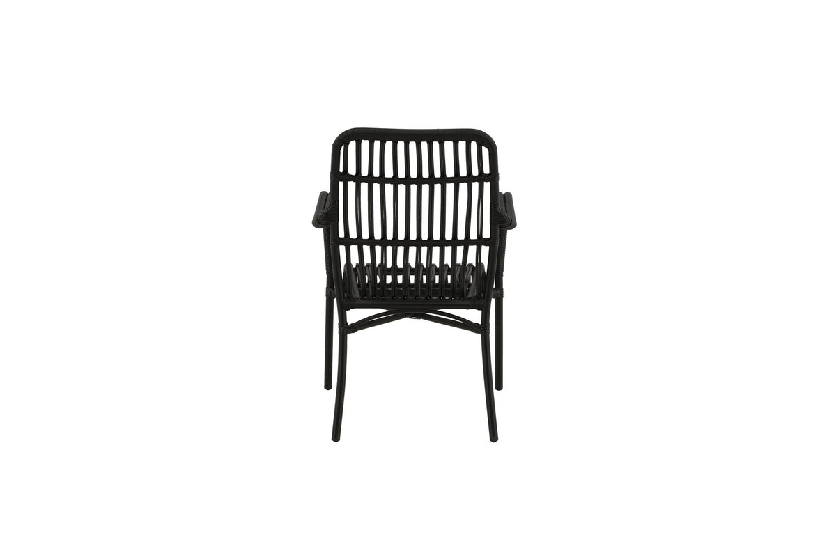 Rizal Stuhl in Schwarz präsentiert im Onlineshop von KAQTU Design AG. Outdoor-Sessel ist von Venture Home