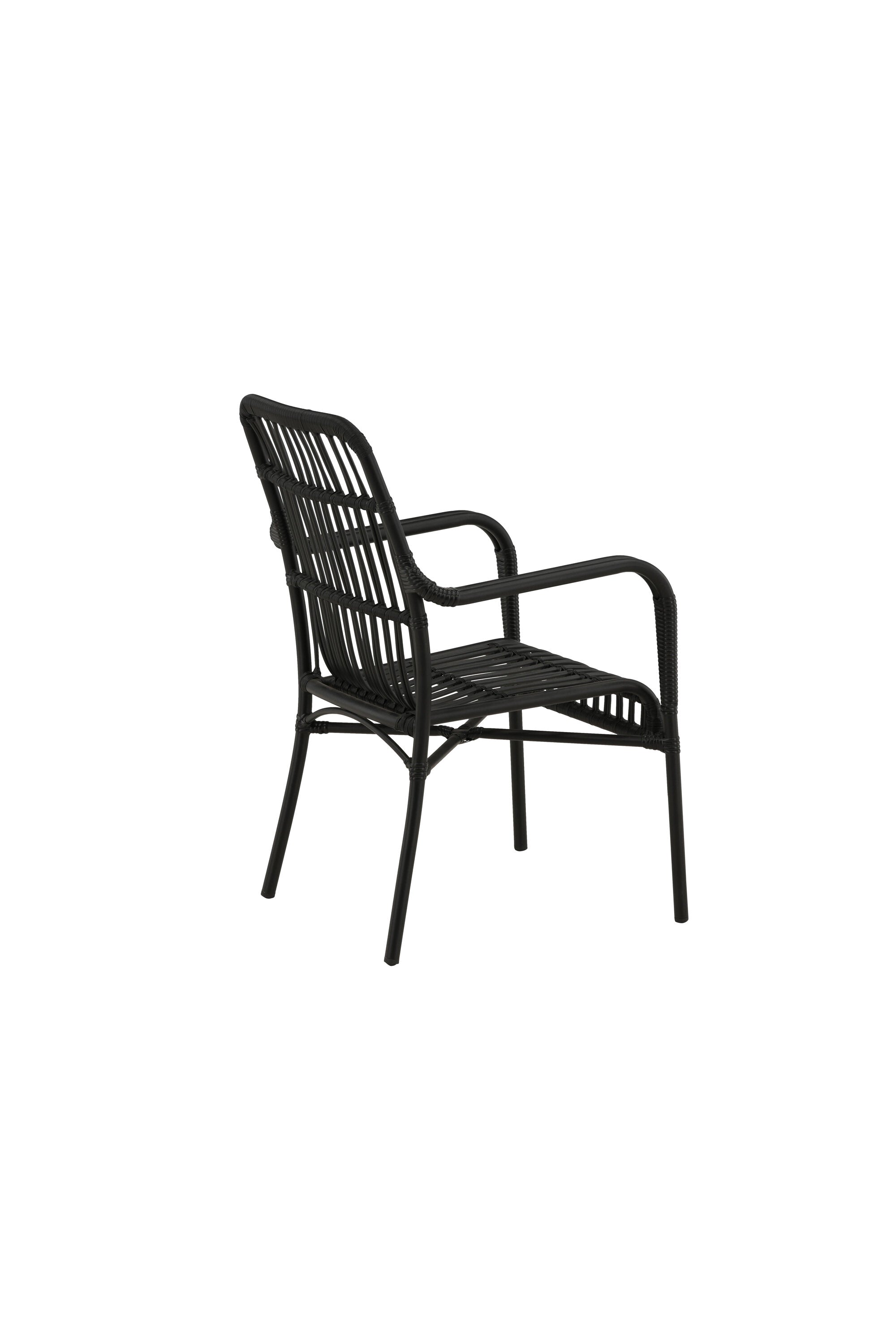 Rizal Stuhl in Schwarz präsentiert im Onlineshop von KAQTU Design AG. Outdoor-Sessel ist von Venture Home