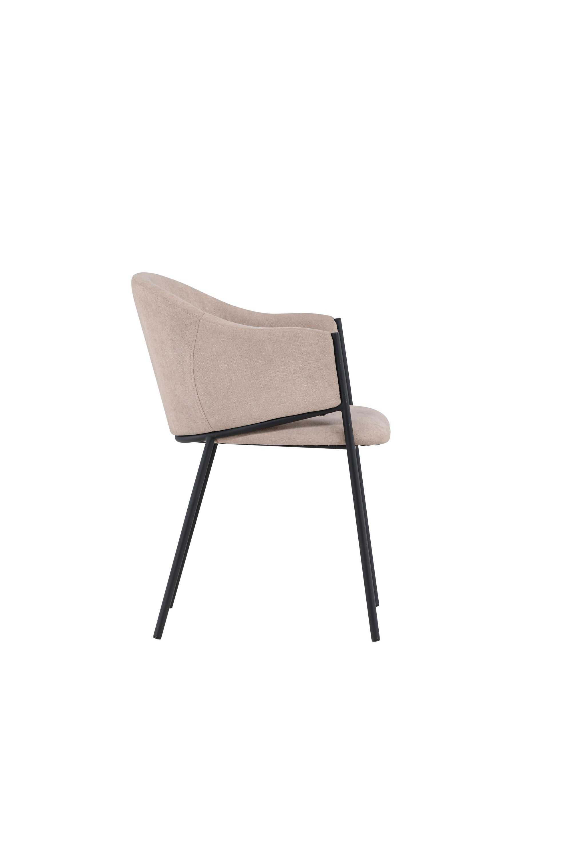 Evelina Esszimmerstuhl in Beige präsentiert im Onlineshop von KAQTU Design AG. Schalenstuhl ist von Venture Home