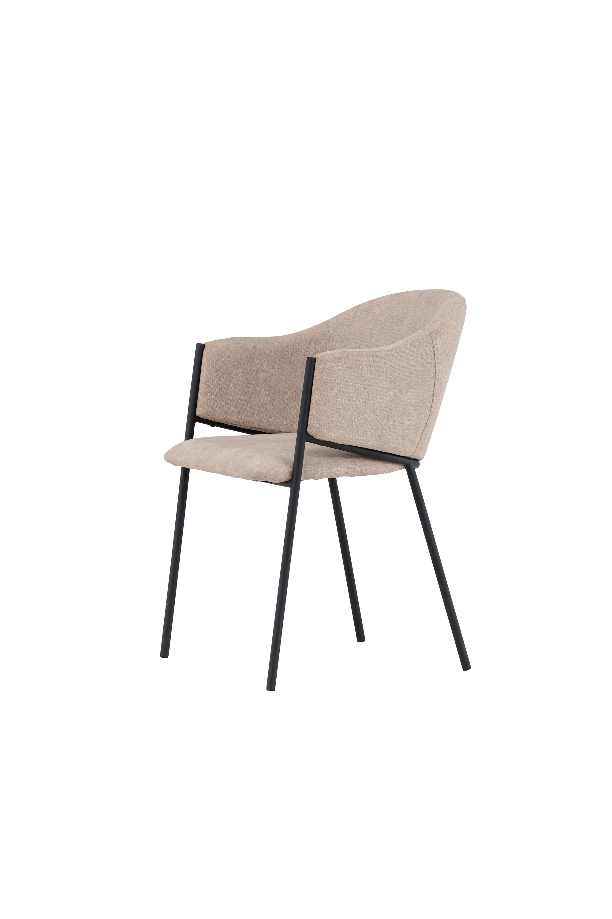 Evelina Esszimmerstuhl in Beige präsentiert im Onlineshop von KAQTU Design AG. Schalenstuhl ist von Venture Home