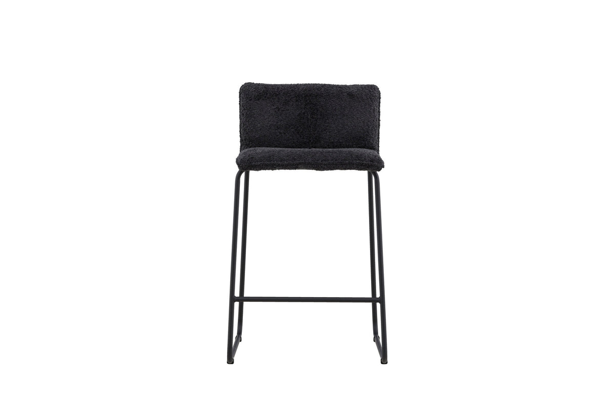Bisbee Barhocker in Schwarz präsentiert im Onlineshop von KAQTU Design AG. Barstuhl ist von Venture Home