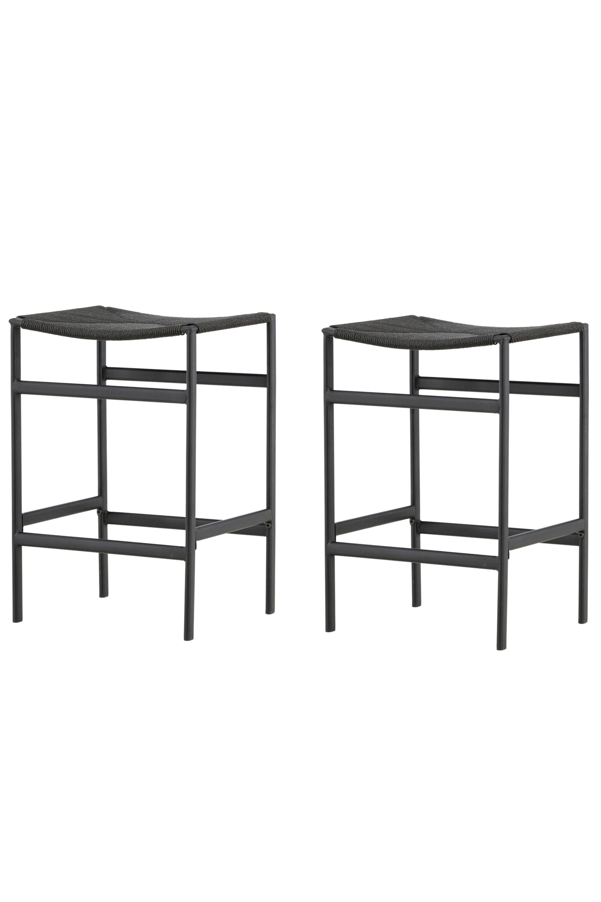 Polly Barstuhl in Schwarz präsentiert im Onlineshop von KAQTU Design AG. Barstuhl ist von Venture Home