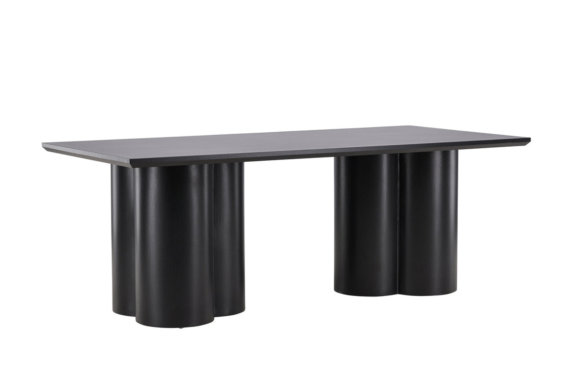 Olivia Esstisch in Schwarz präsentiert im Onlineshop von KAQTU Design AG. Esstisch ist von Venture Home