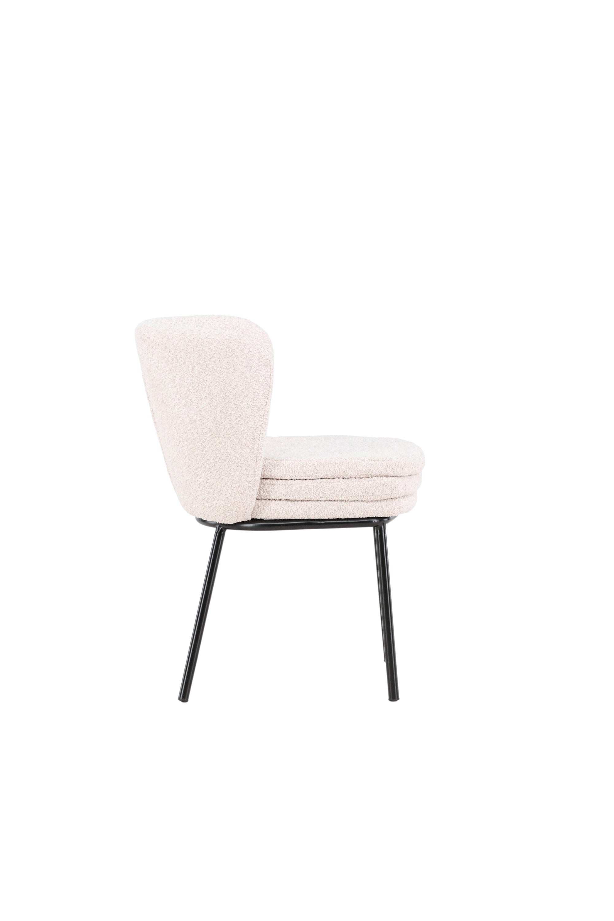 Agnes Esszimmerstuhl in Schwarz-Weiss präsentiert im Onlineshop von KAQTU Design AG. Schalenstuhl ist von Venture Home