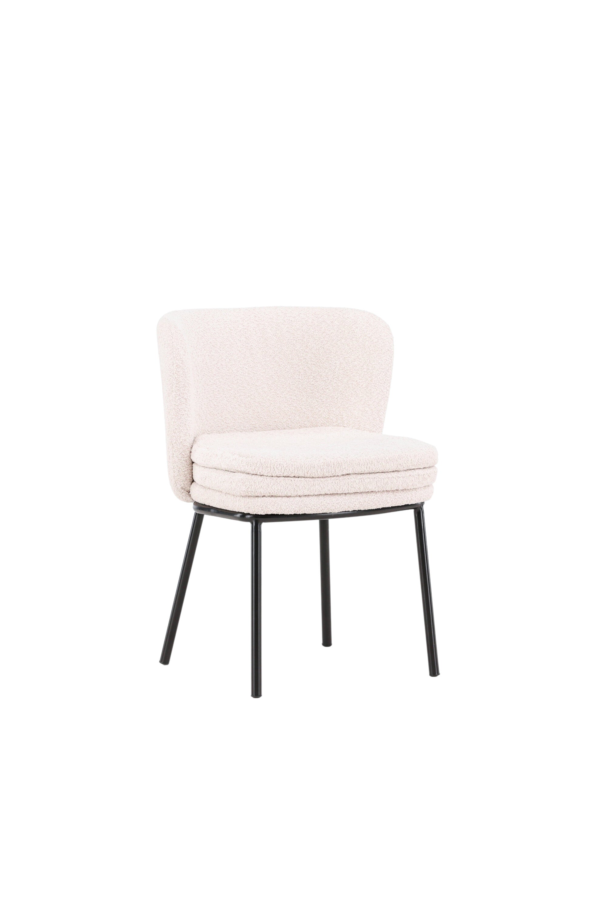 Agnes Esszimmerstuhl in Schwarz-Weiss präsentiert im Onlineshop von KAQTU Design AG. Schalenstuhl ist von Venture Home