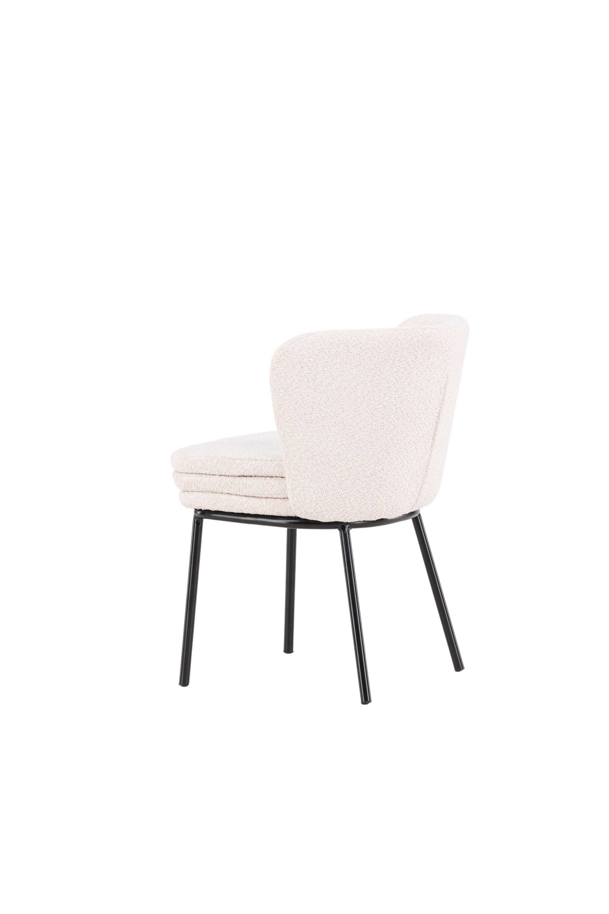 Agnes Esszimmerstuhl in Schwarz-Weiss präsentiert im Onlineshop von KAQTU Design AG. Schalenstuhl ist von Venture Home