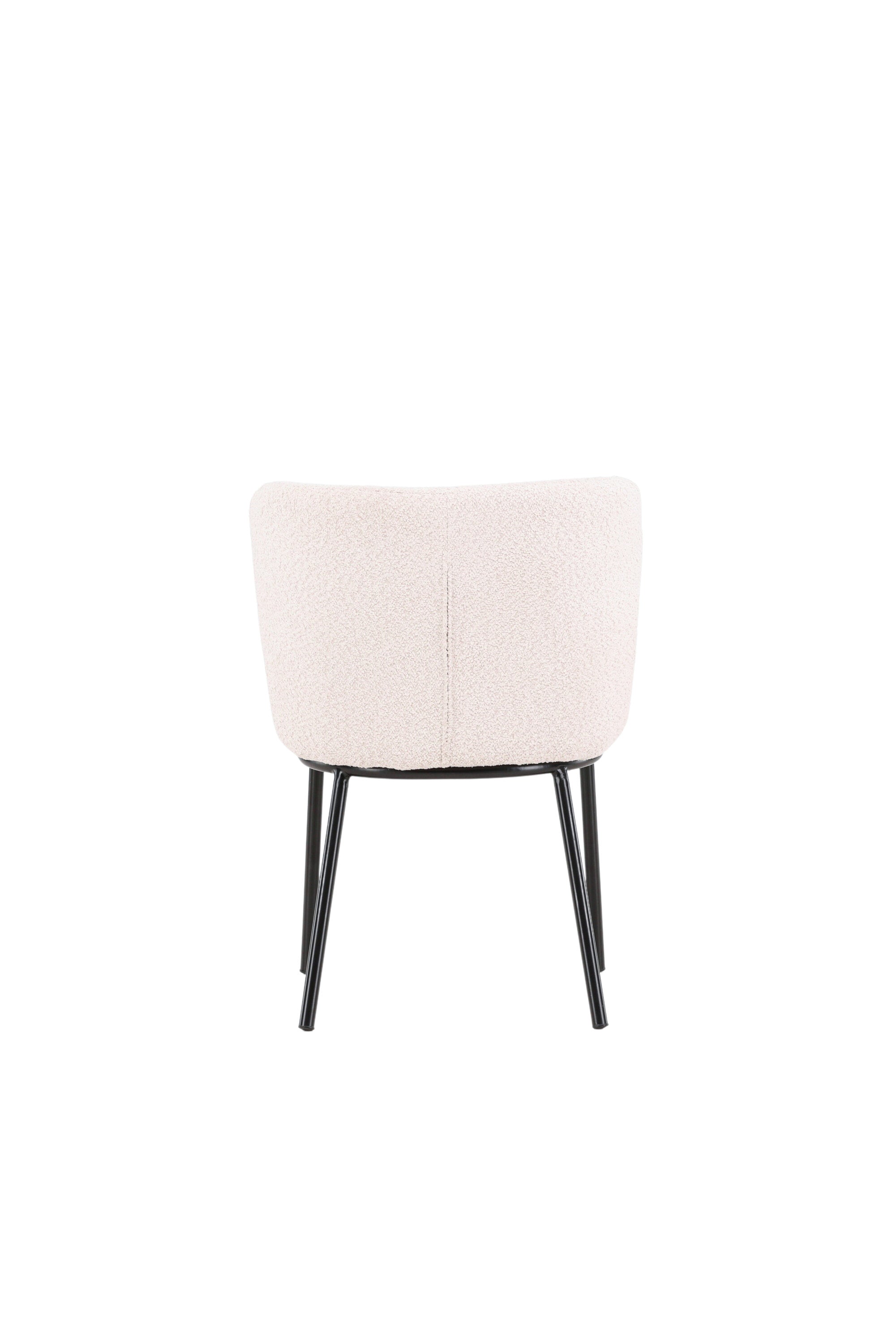 Agnes Esszimmerstuhl in Schwarz-Weiss präsentiert im Onlineshop von KAQTU Design AG. Schalenstuhl ist von Venture Home