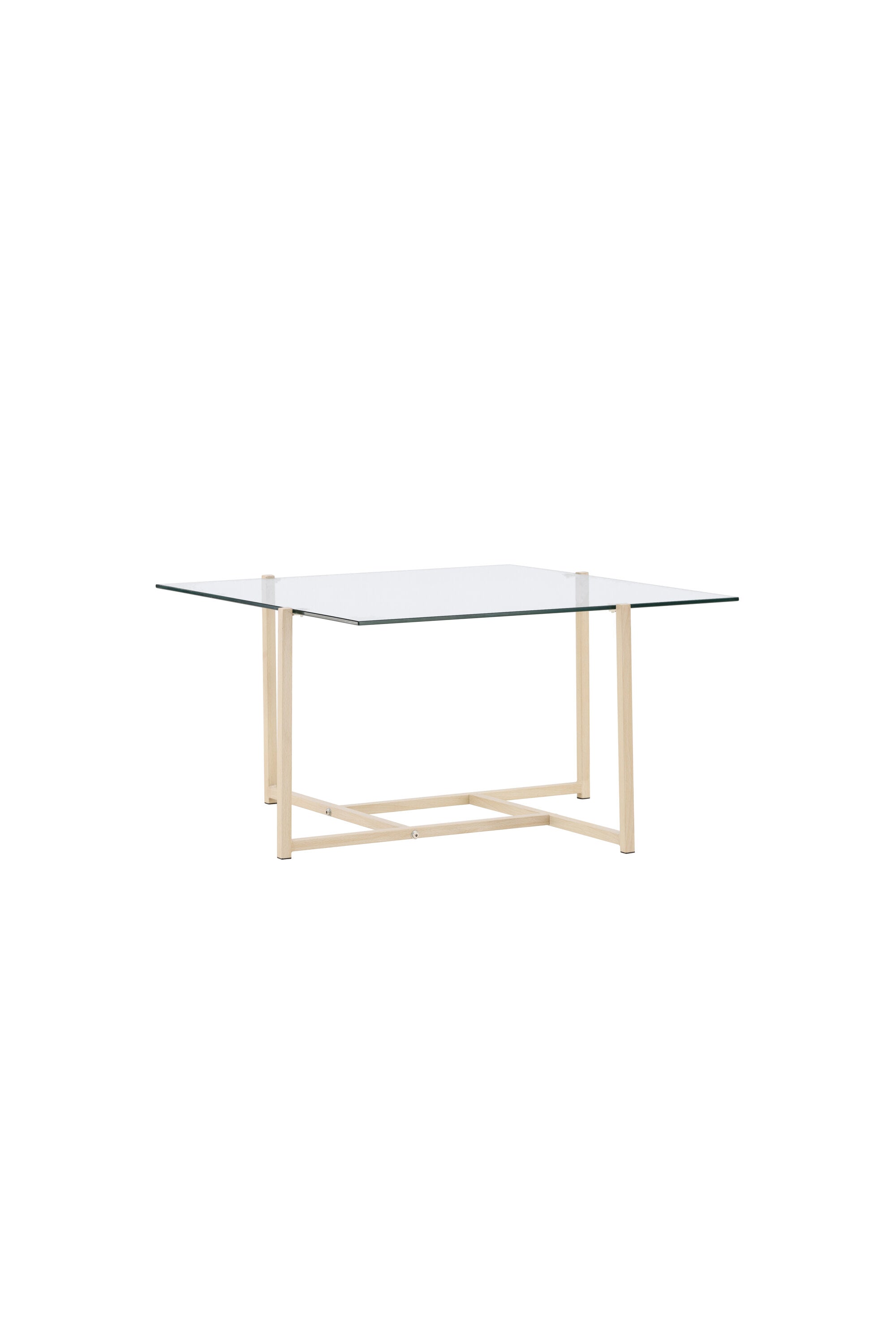 Hybrid Sofatisch in Transparent/ Weisstünche präsentiert im Onlineshop von KAQTU Design AG. Beistelltisch ist von Venture Home
