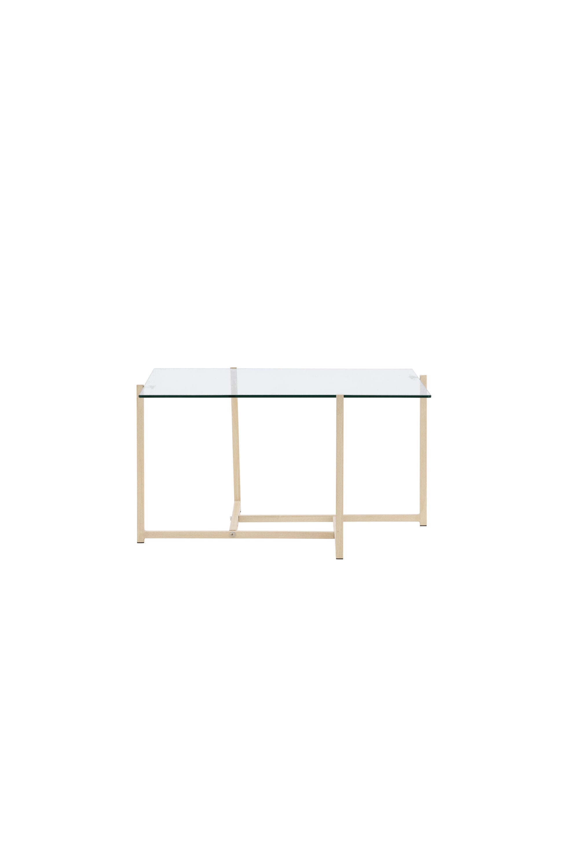 Hybrid Sofatisch in Transparent/ Weisstünche präsentiert im Onlineshop von KAQTU Design AG. Beistelltisch ist von Venture Home