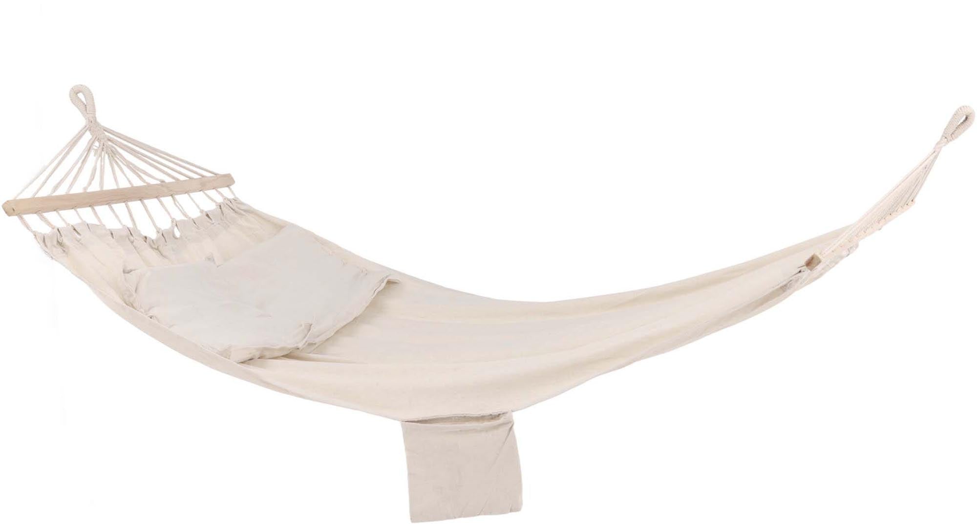 Erleben Sie pure Entspannung mit der Anini Hängematte von Venture Home – ideal für Garten, Terrasse oder Wohnzimmer.