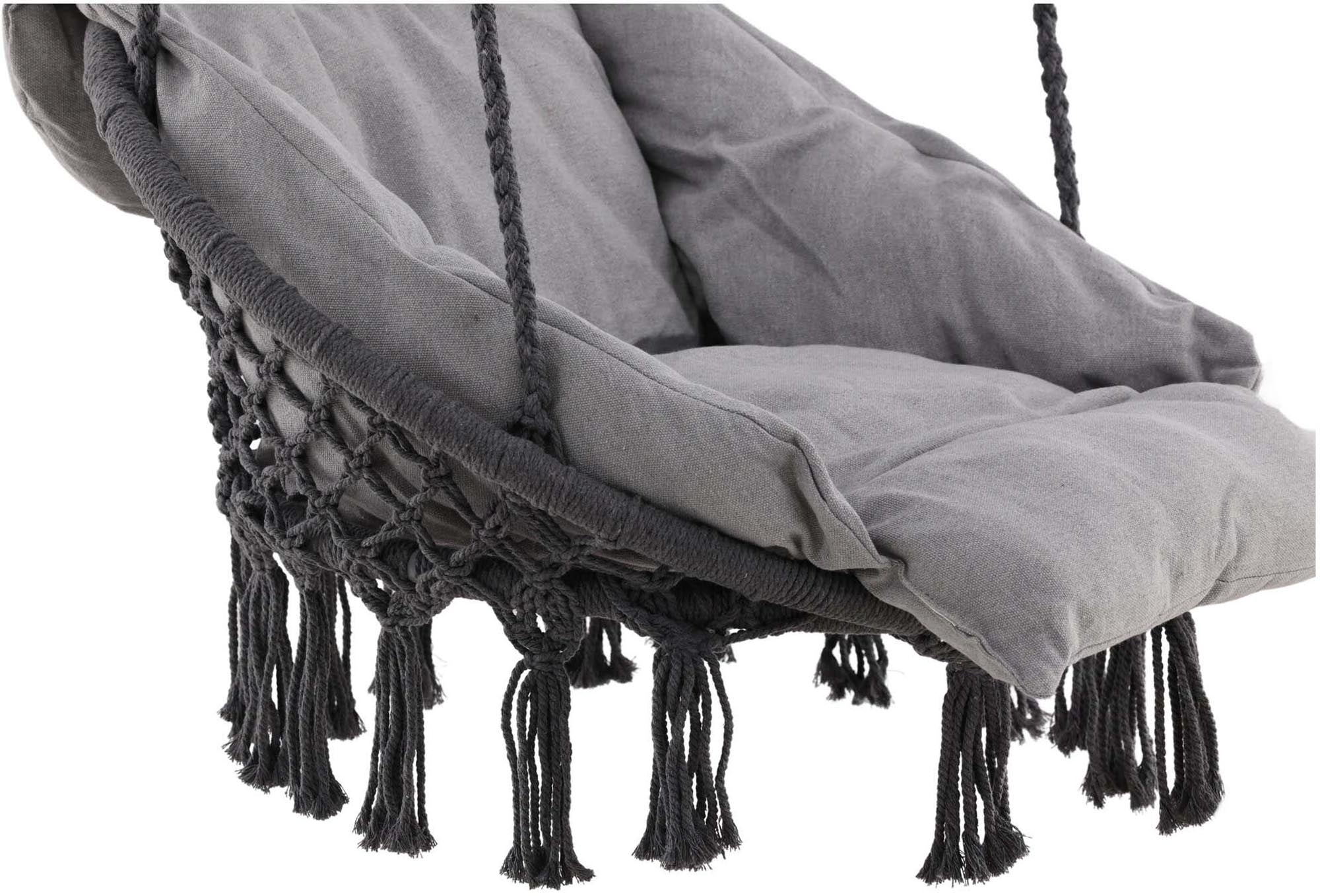 Die Hamtic Hollywoodschaukel von Venture Home vereint modernes Design und Komfort für entspannte Momente im Garten.